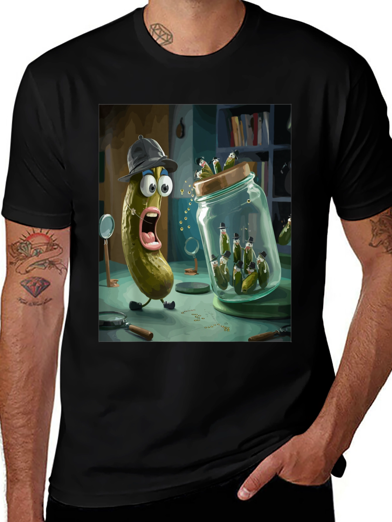 Pickle Detective Graphic Tee