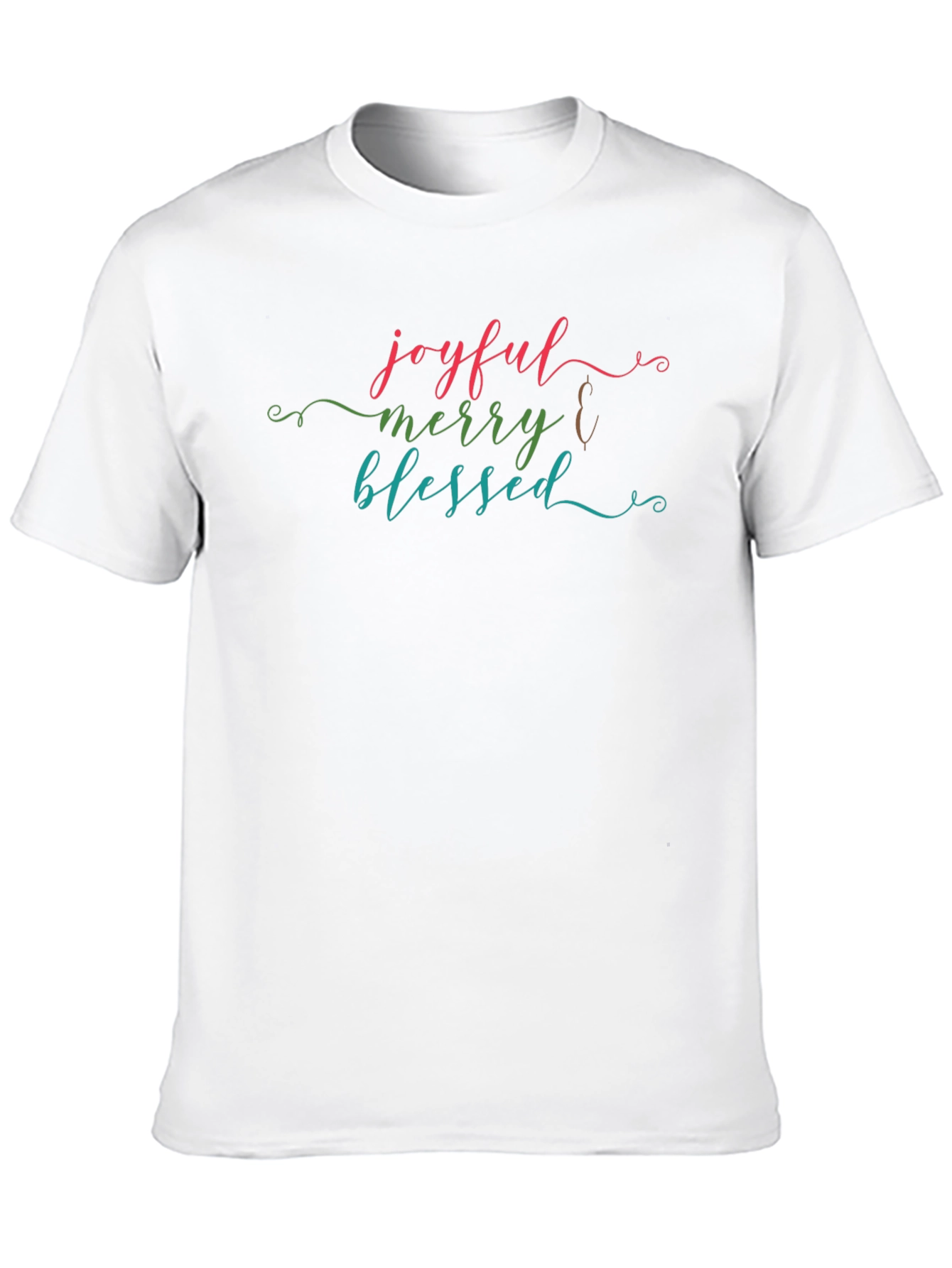 Joyful Merry & Blessed Graphic Tee