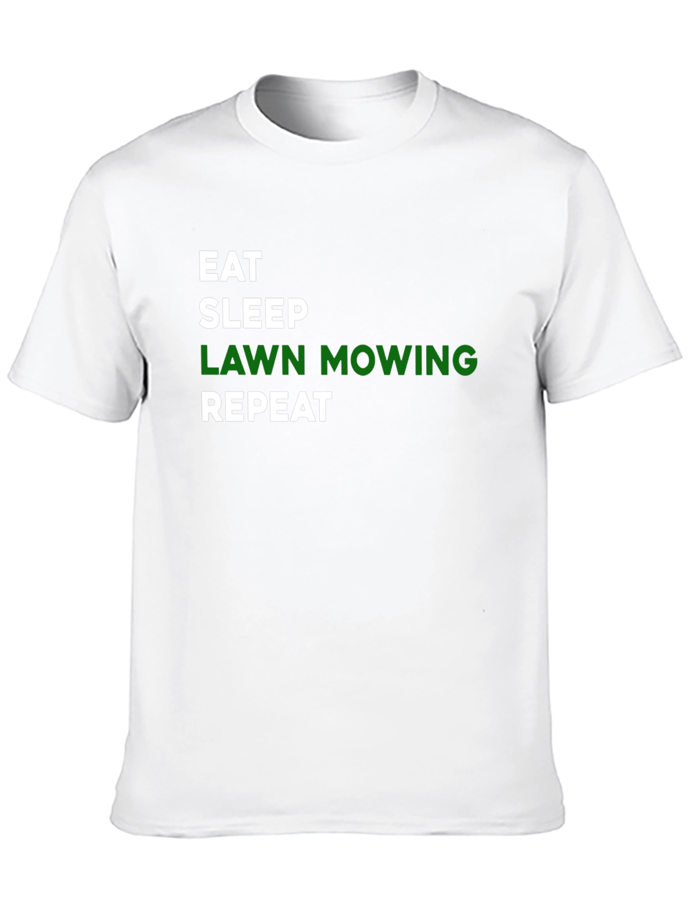 Eat Sleep Lawn Mowing Repeat T-Shirt