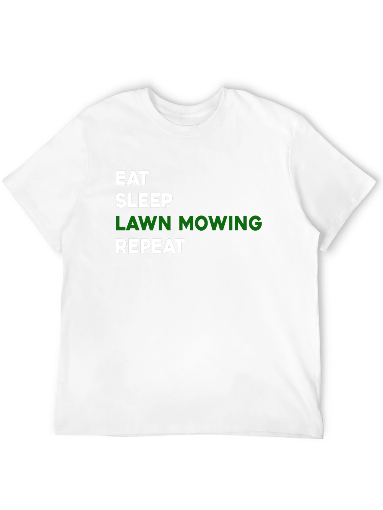 Eat Sleep Lawn Mowing Repeat T-Shirt