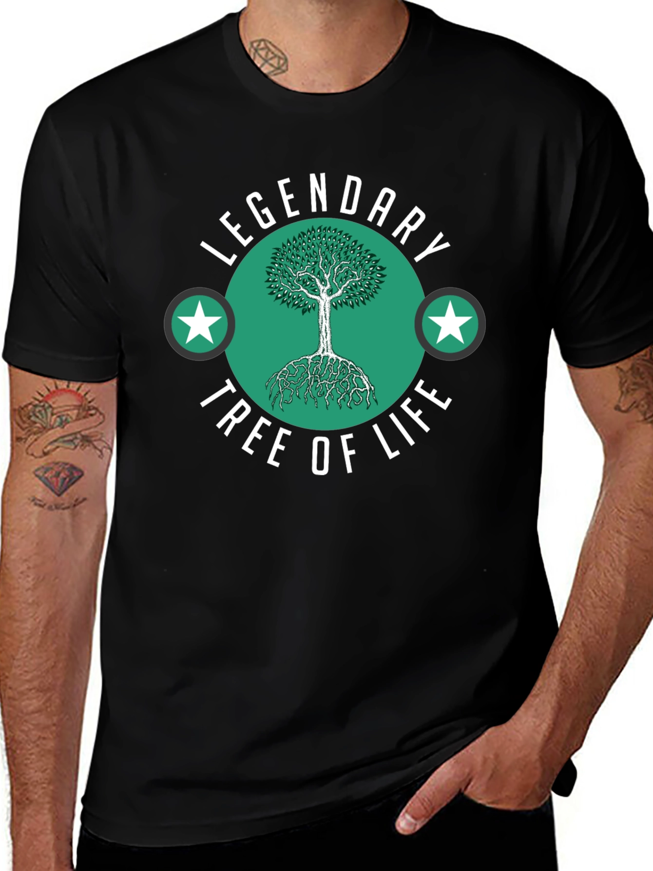 Legendary Tree of Life Graphic T-Shirt