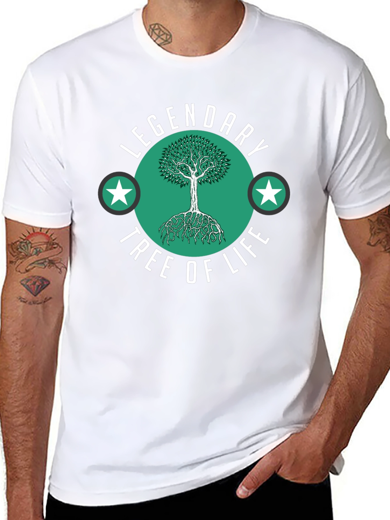 Legendary Tree of Life Graphic T-Shirt