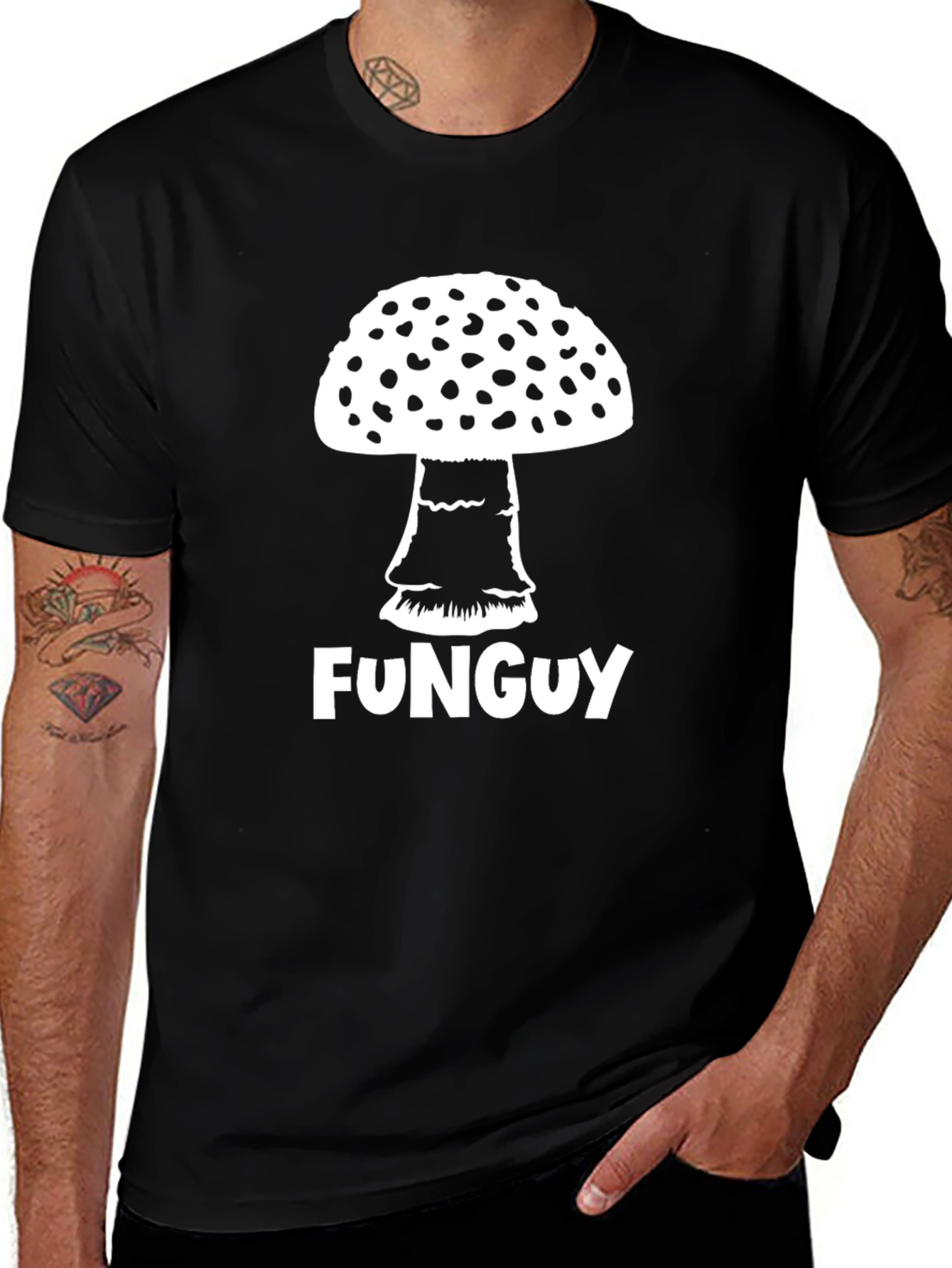 Fun Guy T-Shirt - Mushroom Design