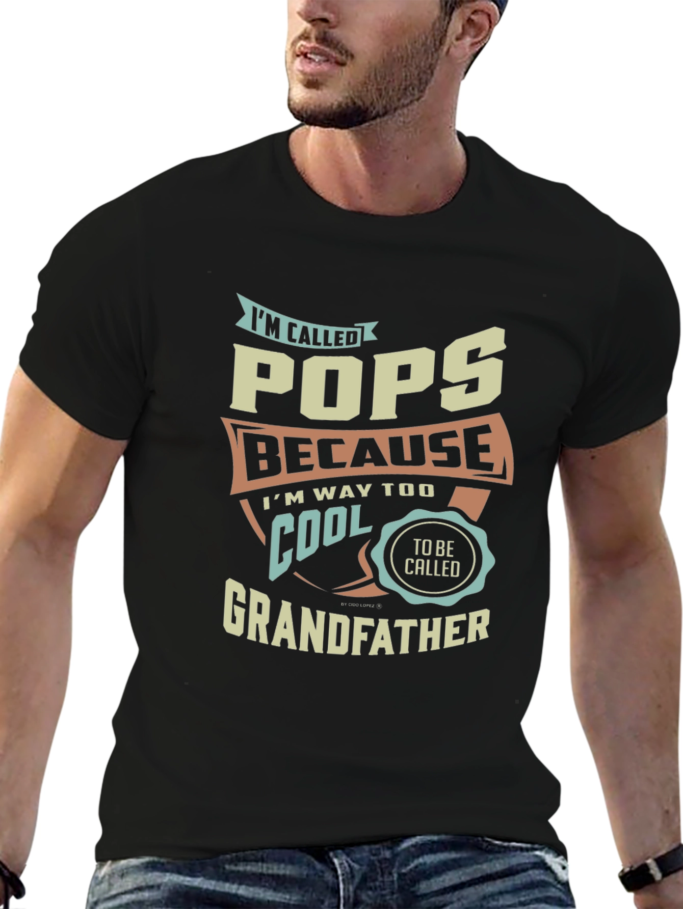 Cool Pops Grandfather T-Shirt