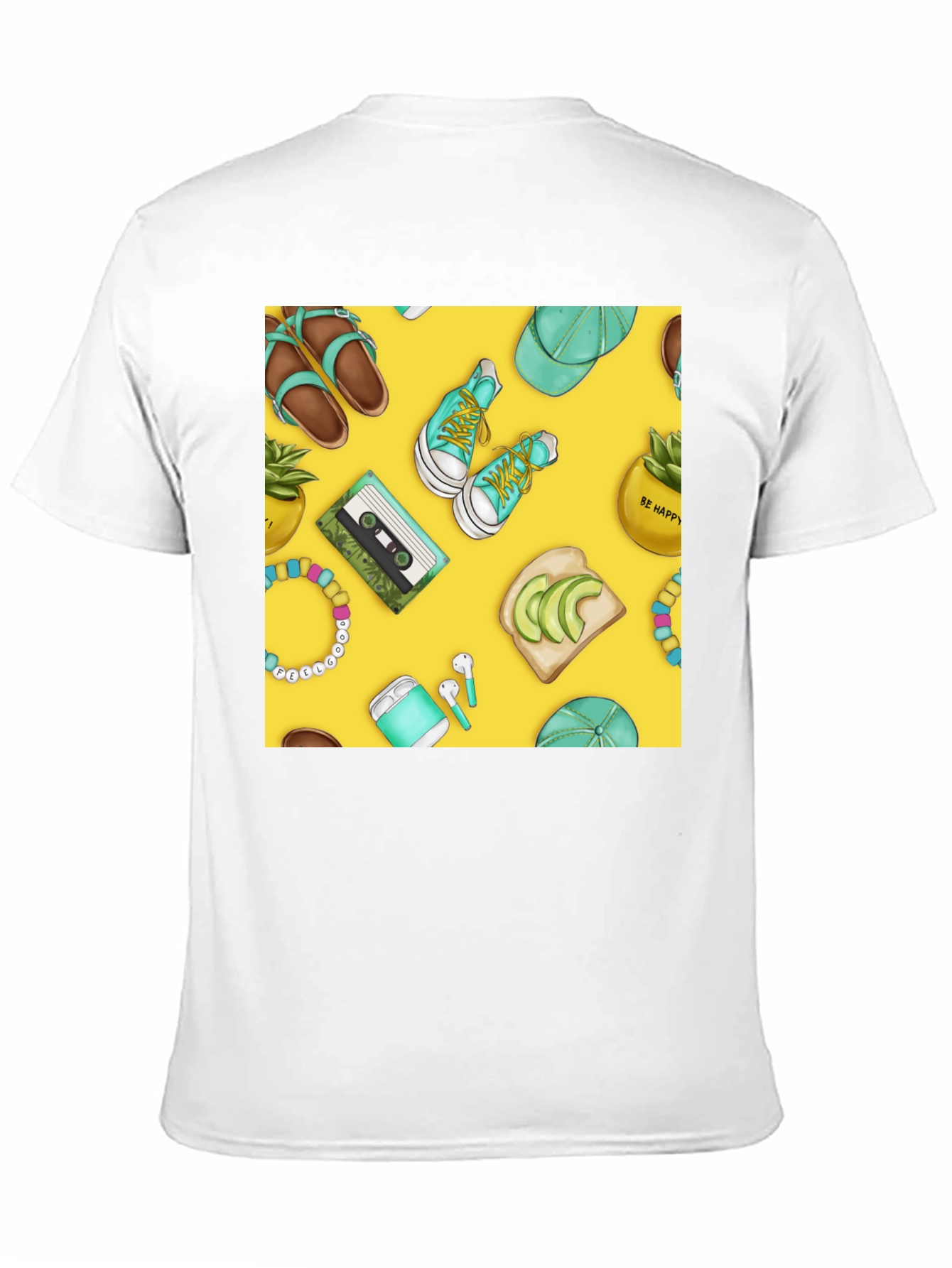 Trendy Teal Aesthetic Tee