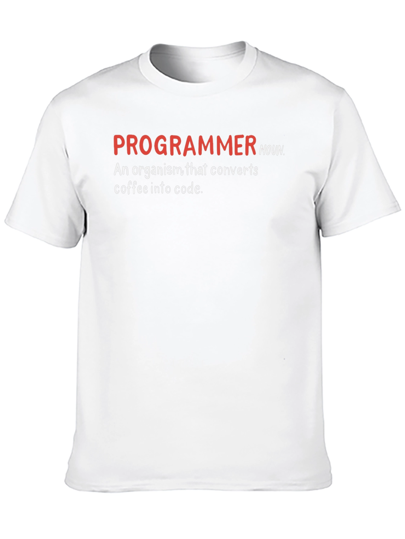 Programmer Coffee to Code Black T-Shirt
