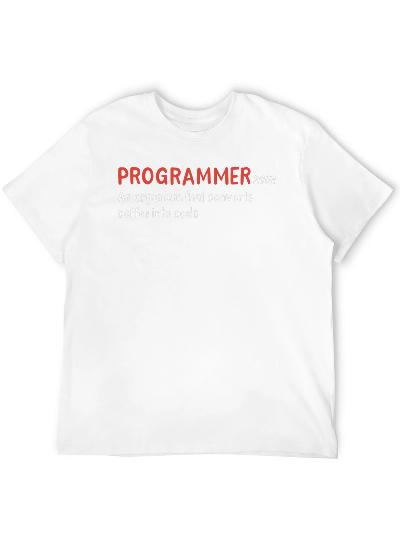 Programmer Coffee to Code Black T-Shirt