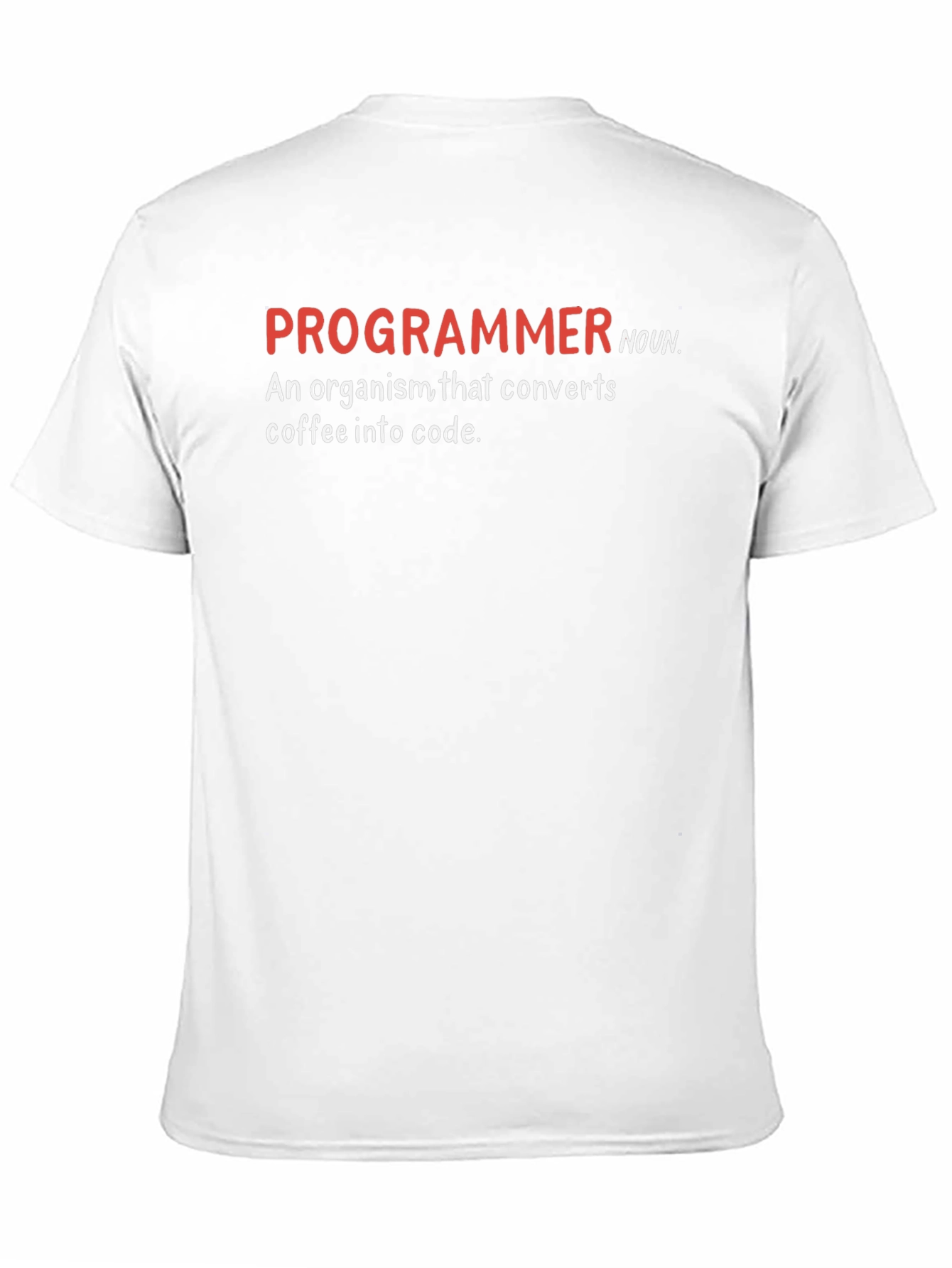 Programmer Coffee to Code Black T-Shirt