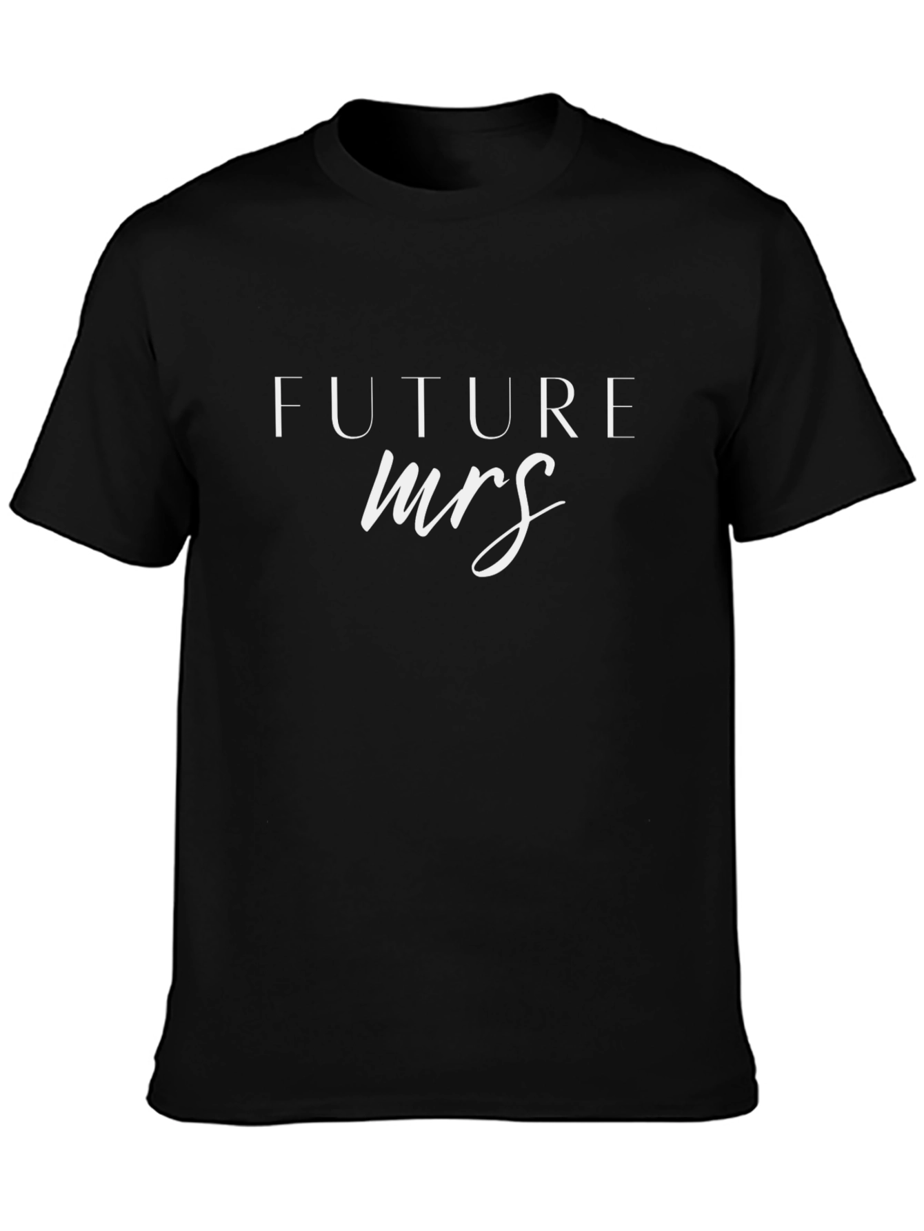 Future Mrs. Black Crewneck T-Shirt