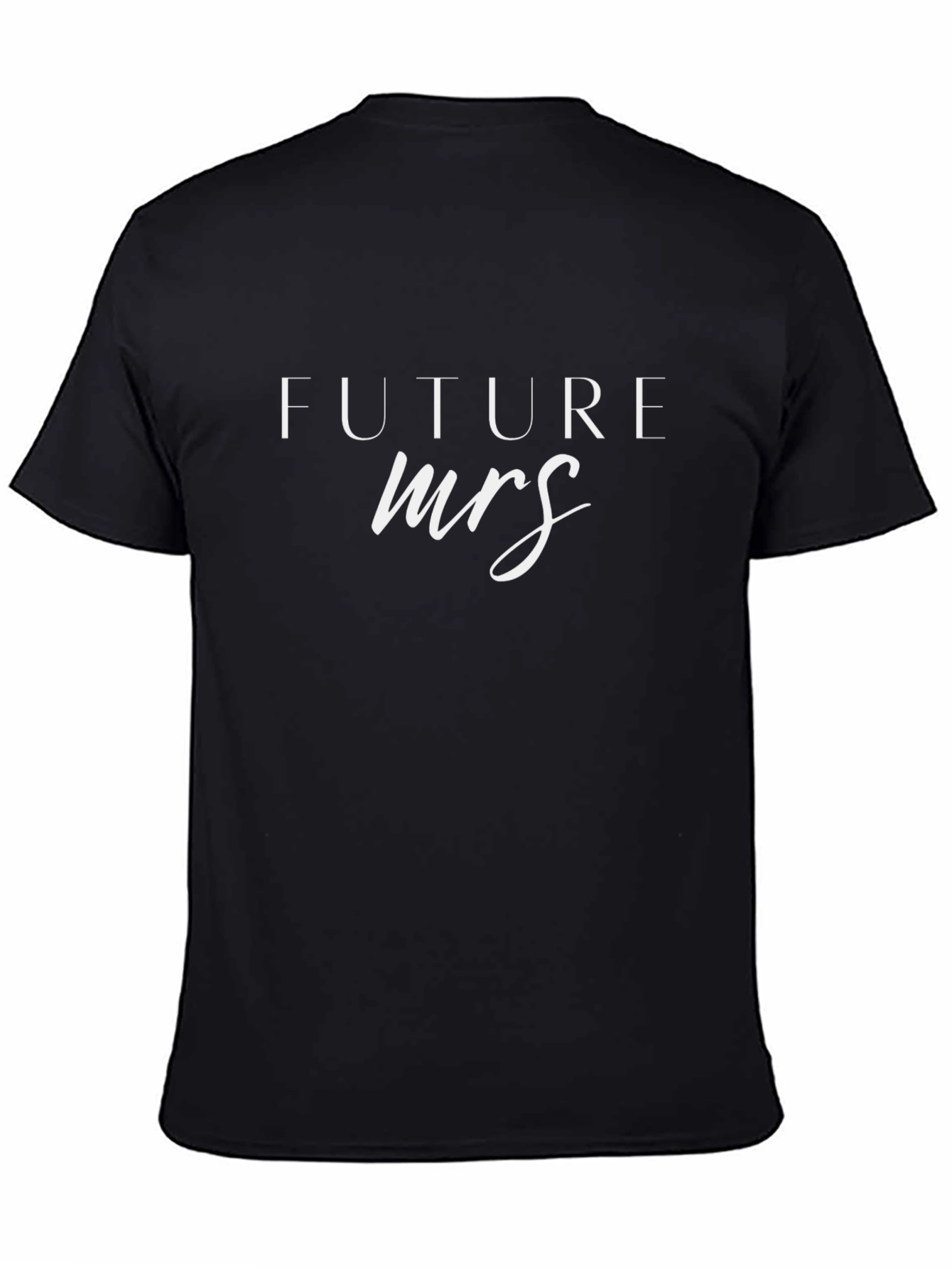 Future Mrs. Black Crewneck T-Shirt