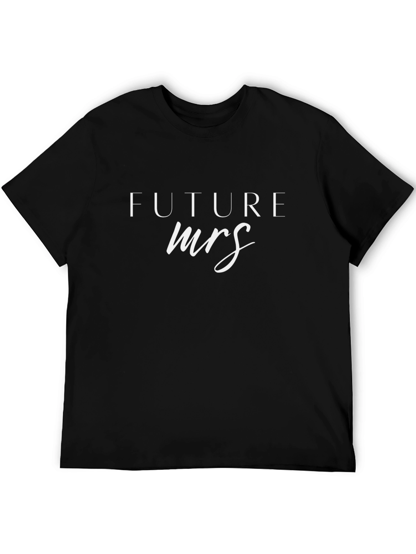 Future Mrs. Black Crewneck T-Shirt