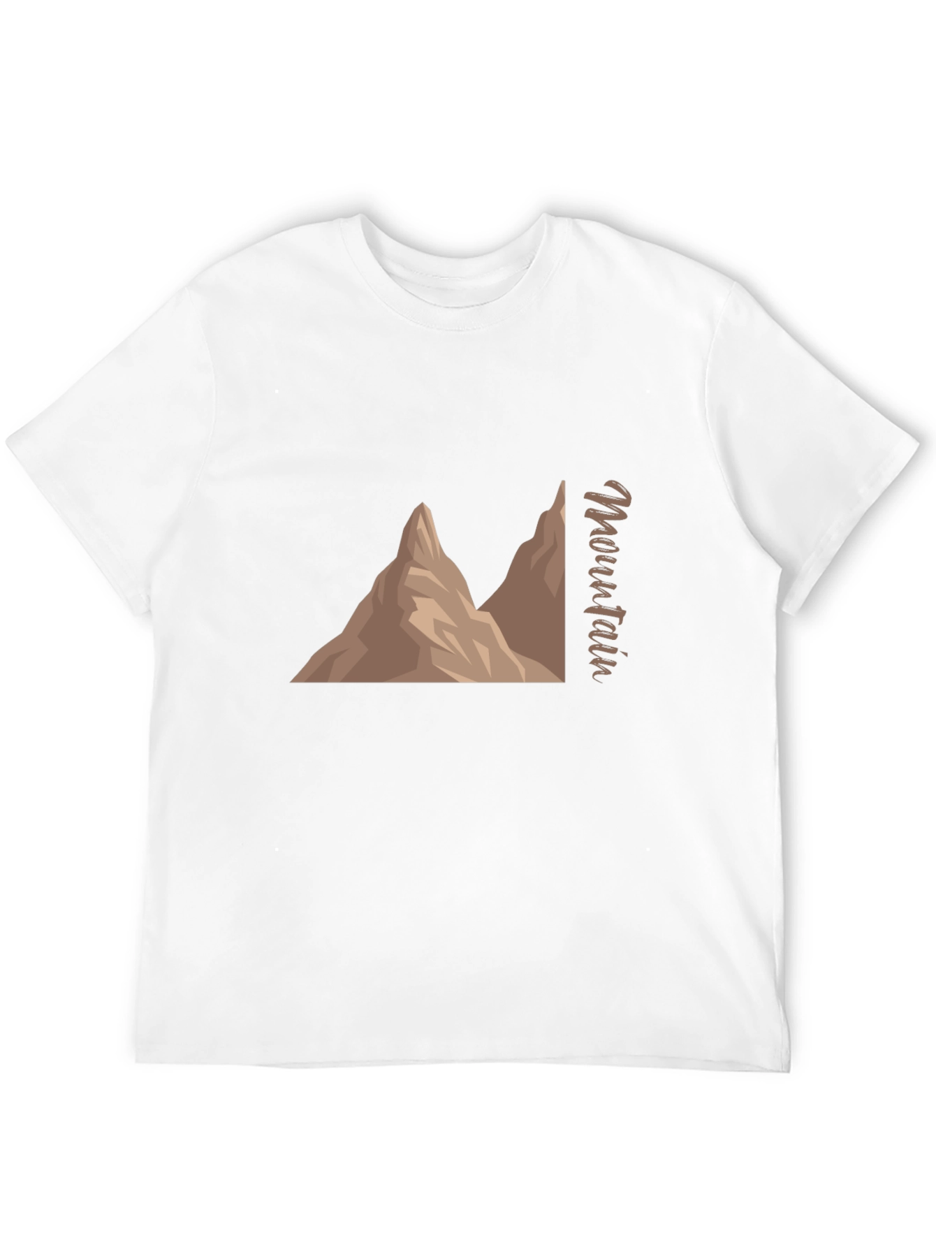 Mountain Graphic Black T-Shirt