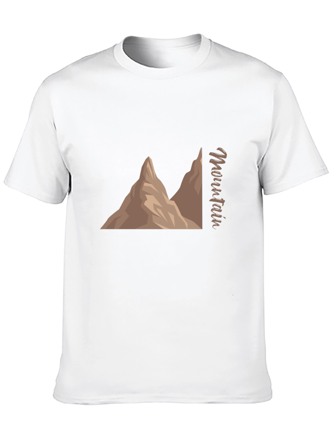Mountain Graphic Black T-Shirt
