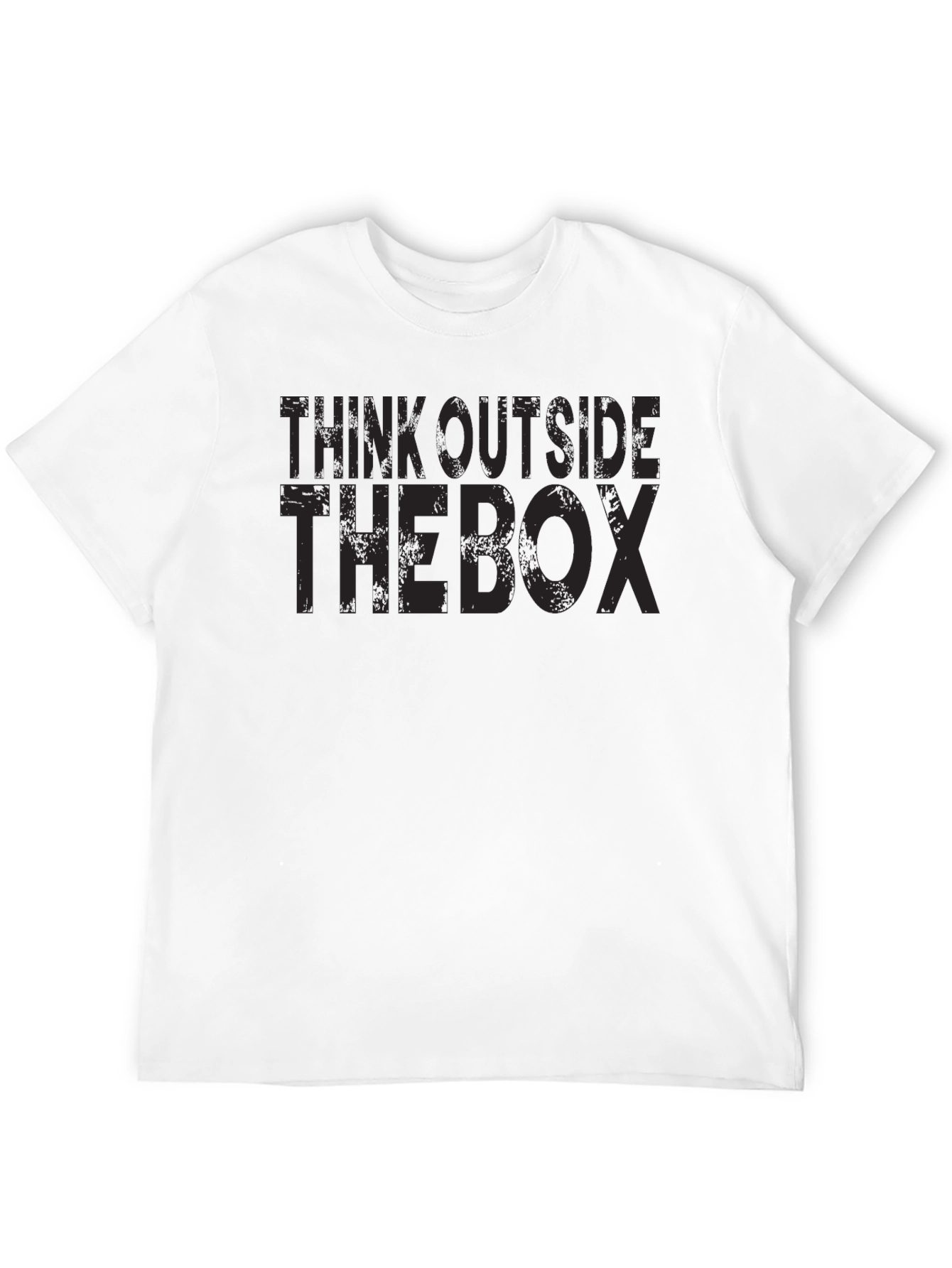 Think Outside the Box Graphic T-Shirt
