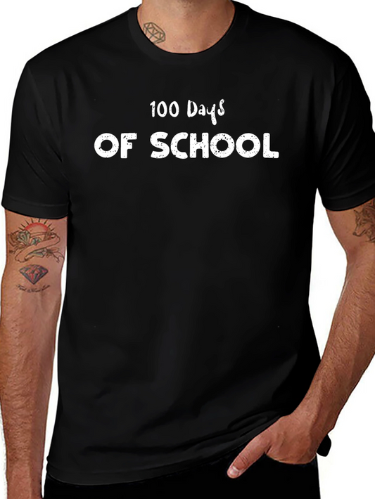 100 Days of School T-Shirt Teacher Apparel