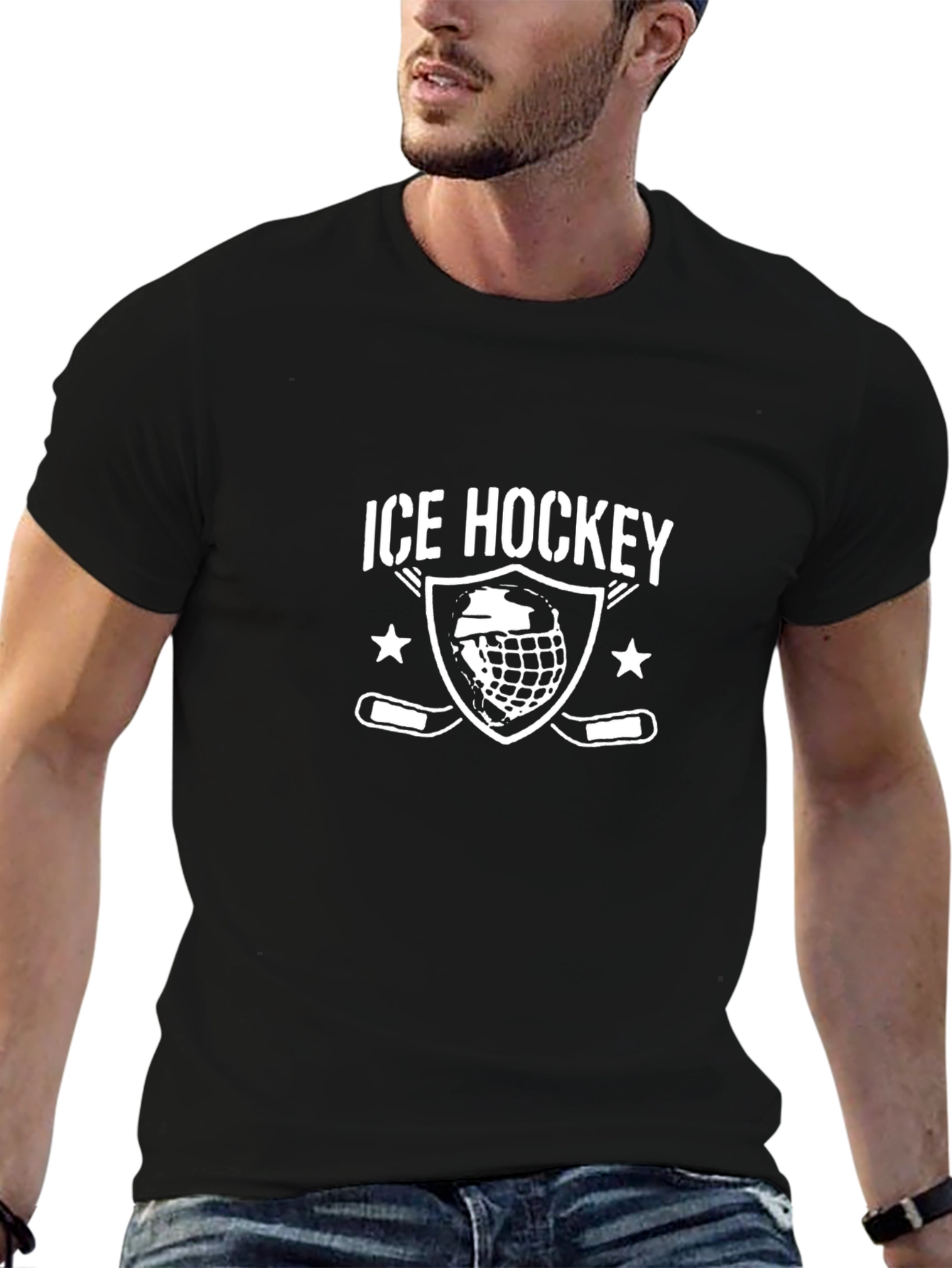 Ice Hockey Graphic T-Shirt