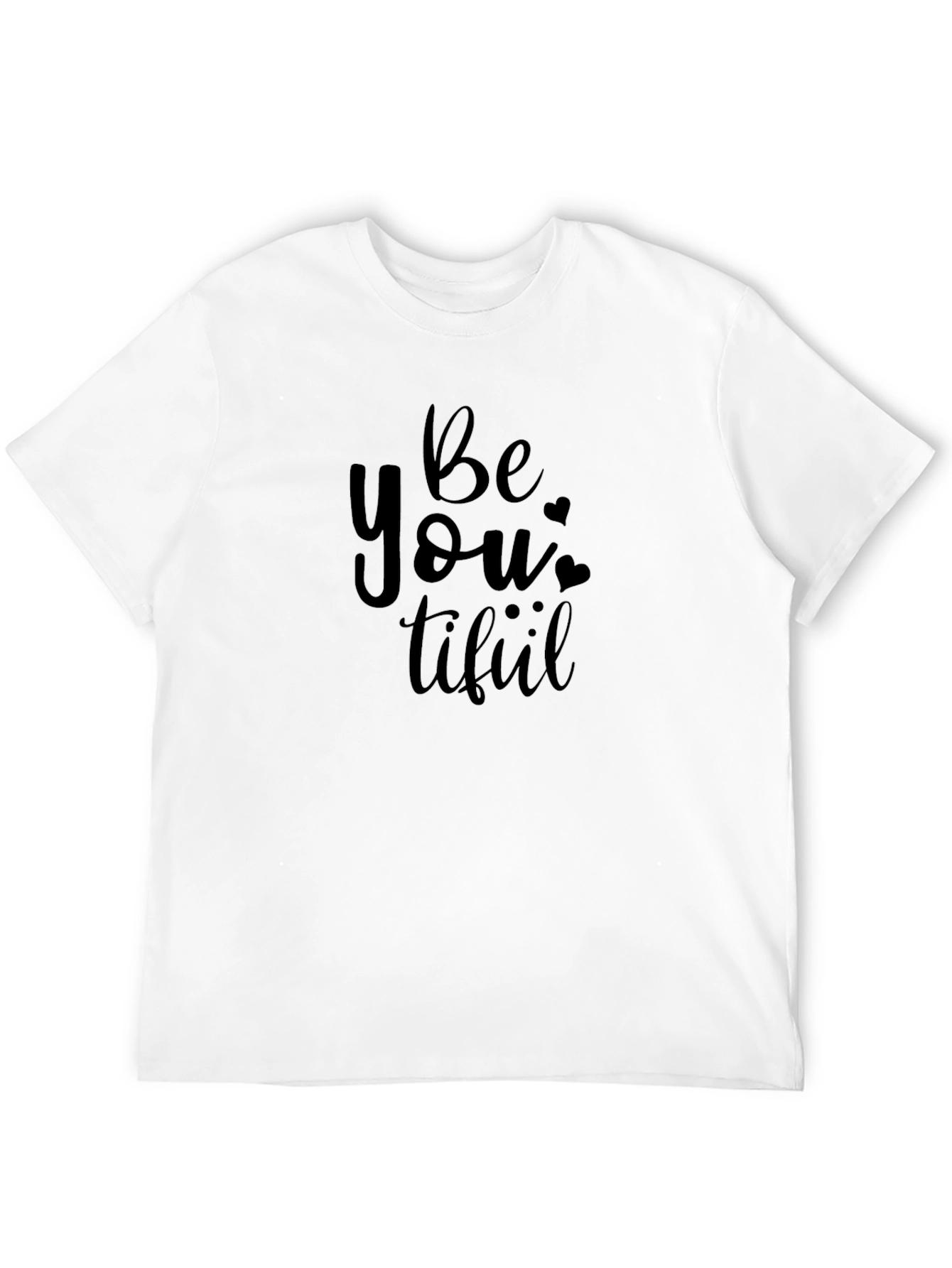 BeYOUtiful Black Graphic Tee