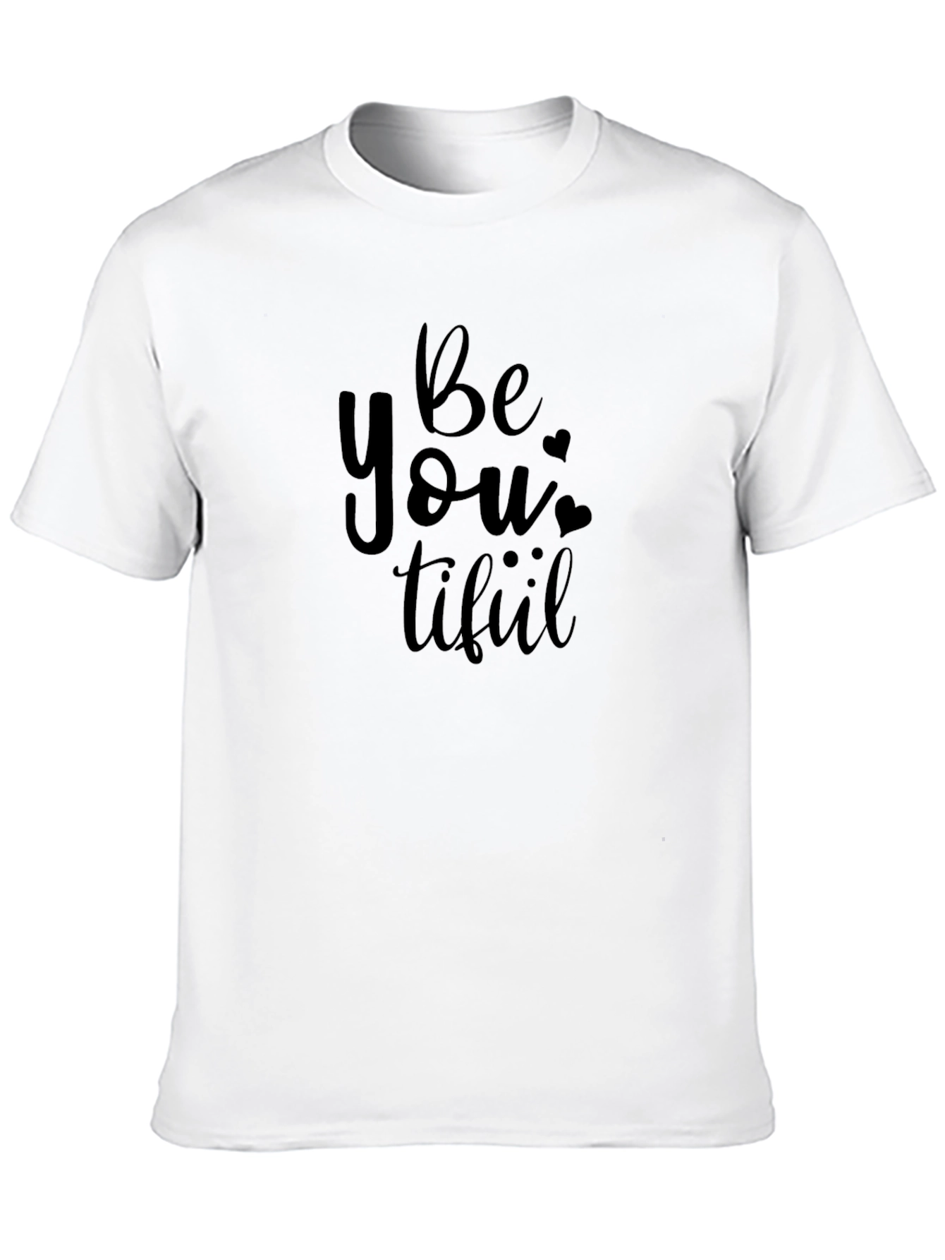 BeYOUtiful Black Graphic Tee