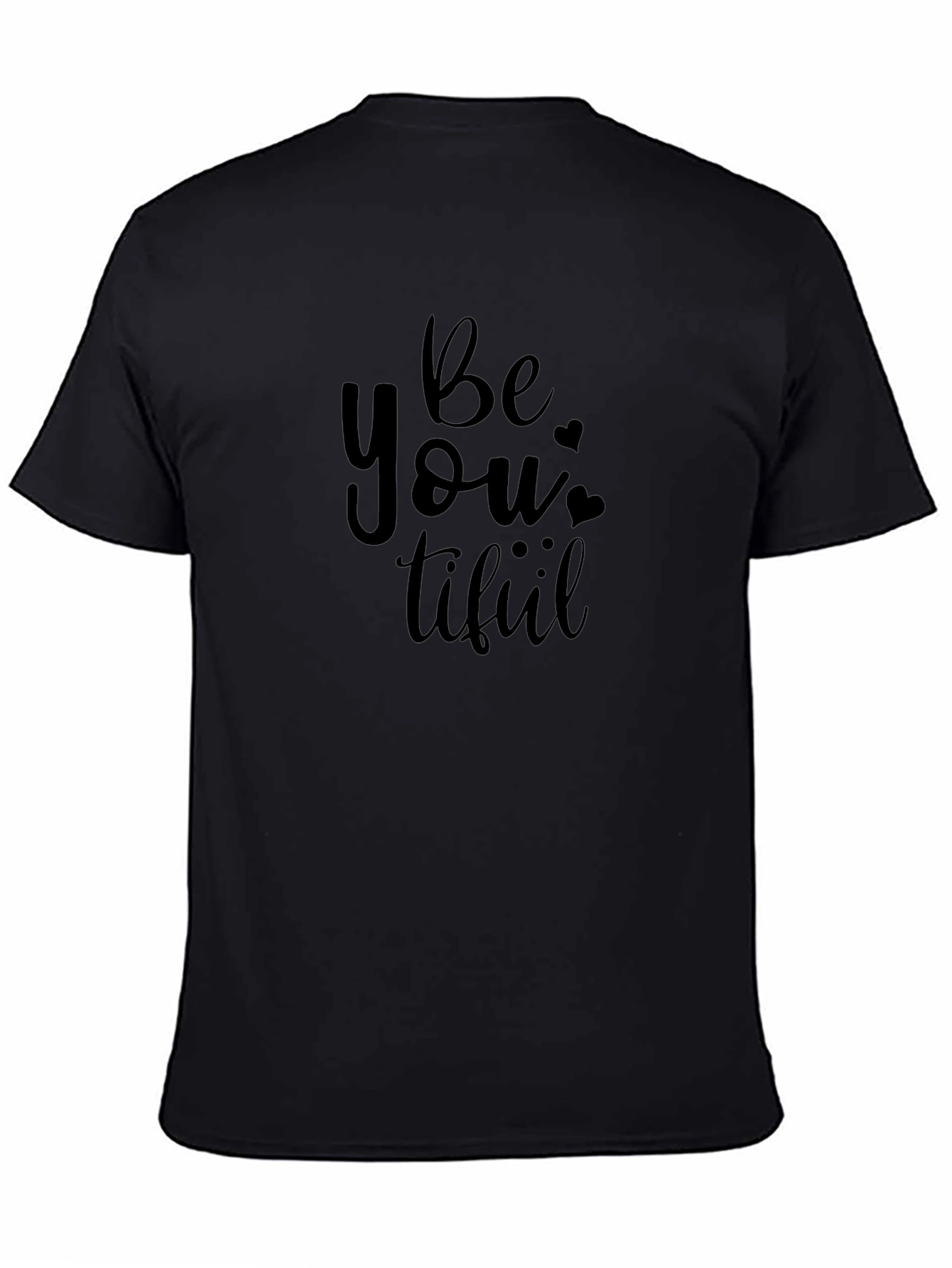 BeYOUtiful Black Graphic Tee