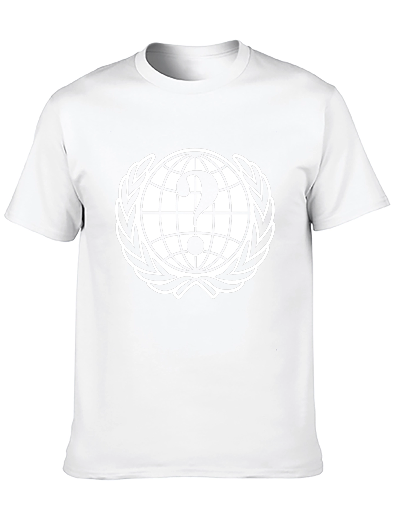 Question Globe T-Shirt - Unisex Black Tee