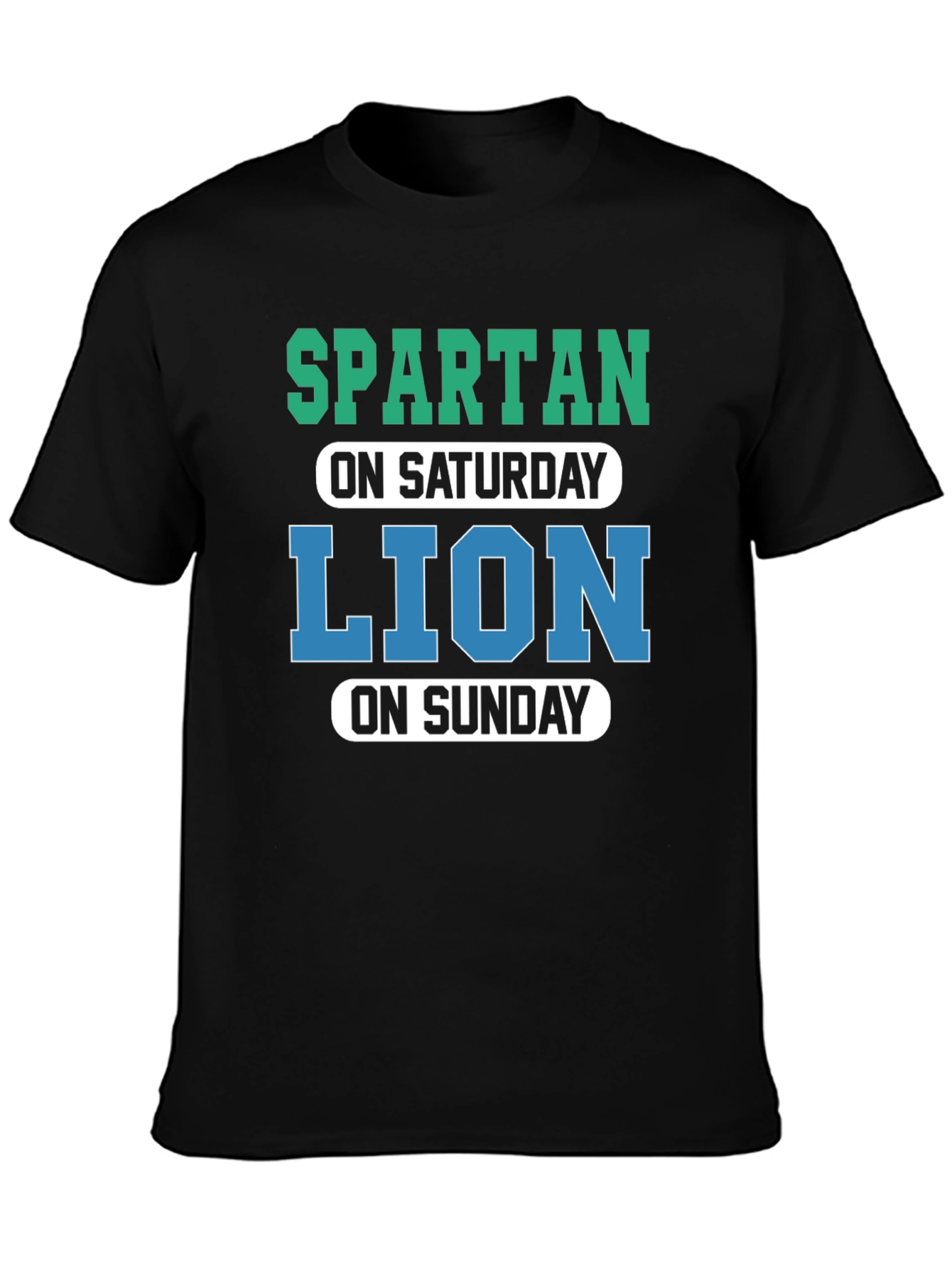 Spartan Lion Saturday Sunday Graphic Tee