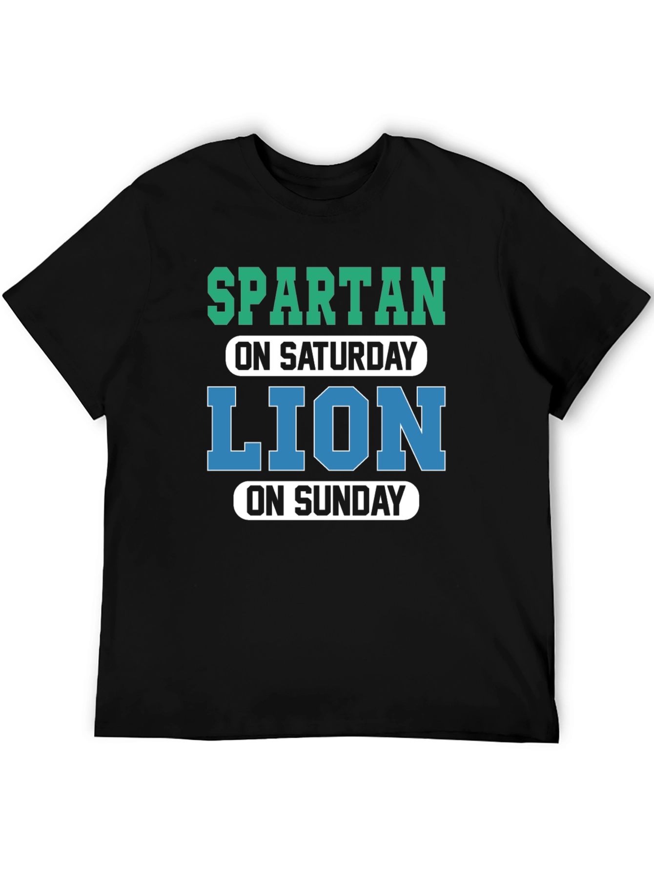 Spartan Lion Saturday Sunday Graphic Tee