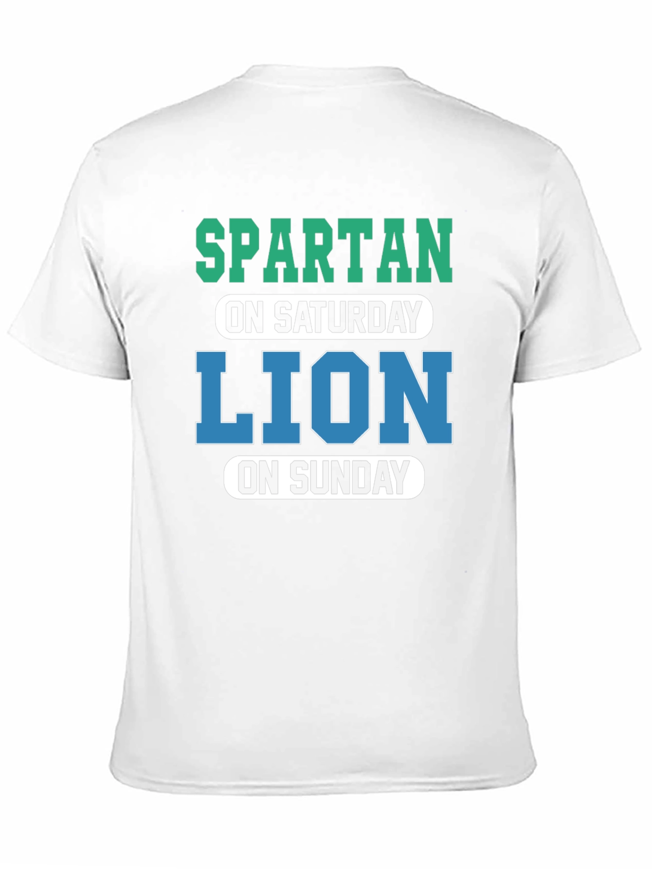 Spartan Lion Saturday Sunday Graphic Tee