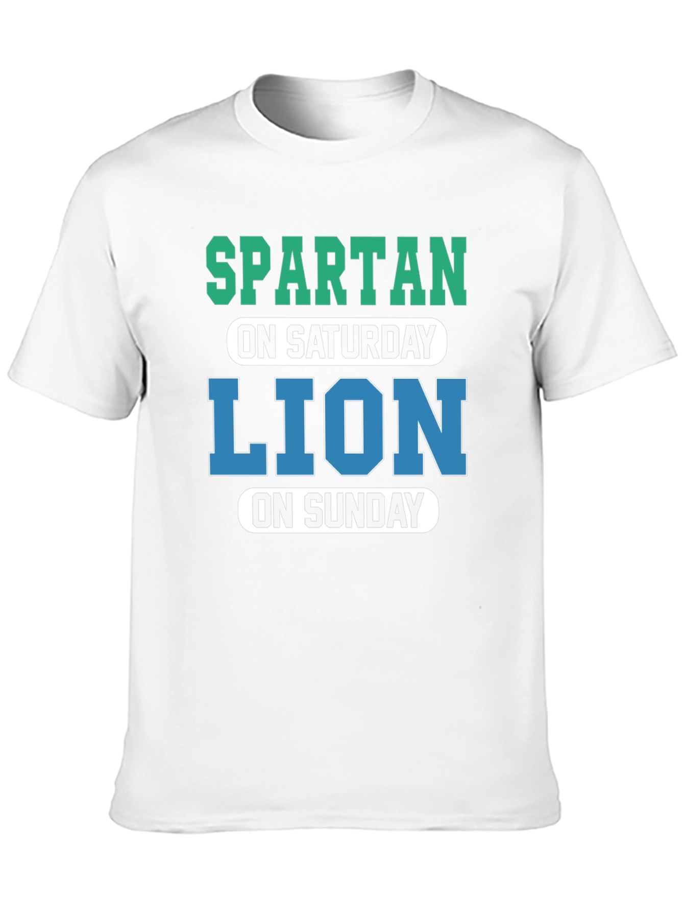 Spartan Lion Saturday Sunday Graphic Tee