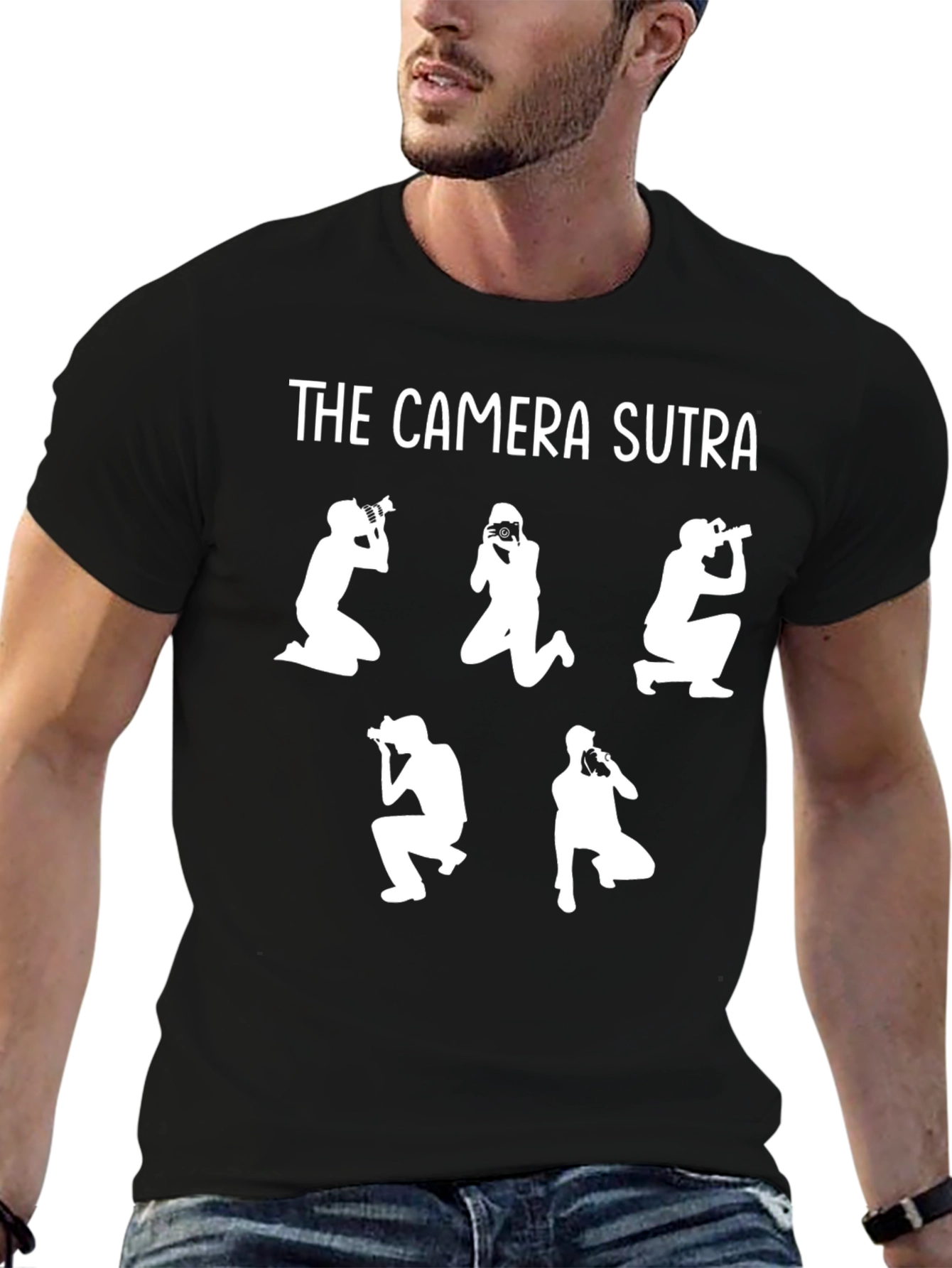 Camera Sutra Graphic Tee - Photographer Humor