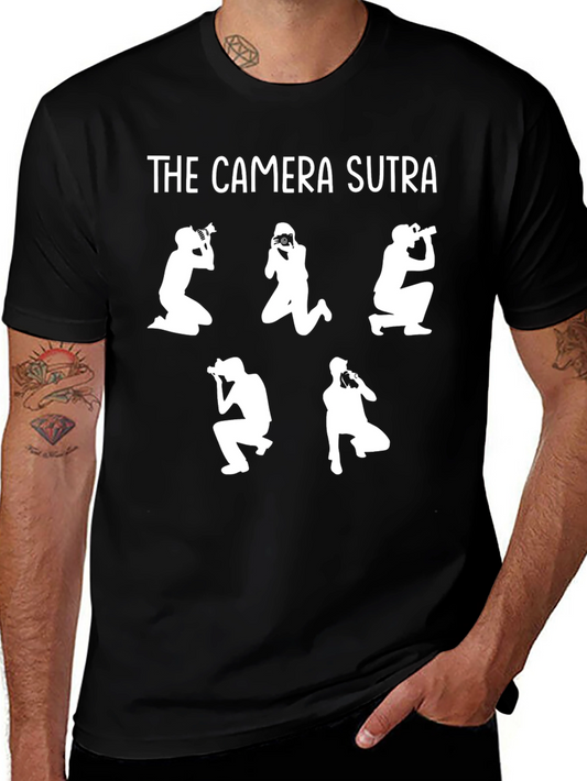 Camera Sutra Graphic Tee - Photographer Humor