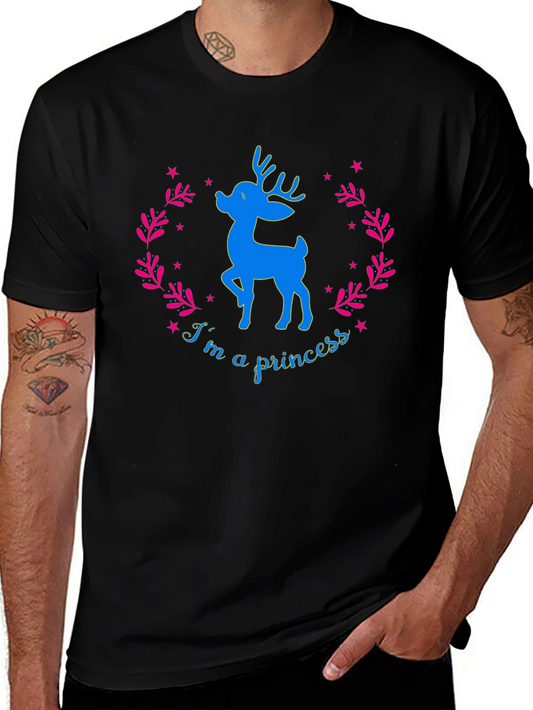 Im A Princess Deer Graphic Tee
