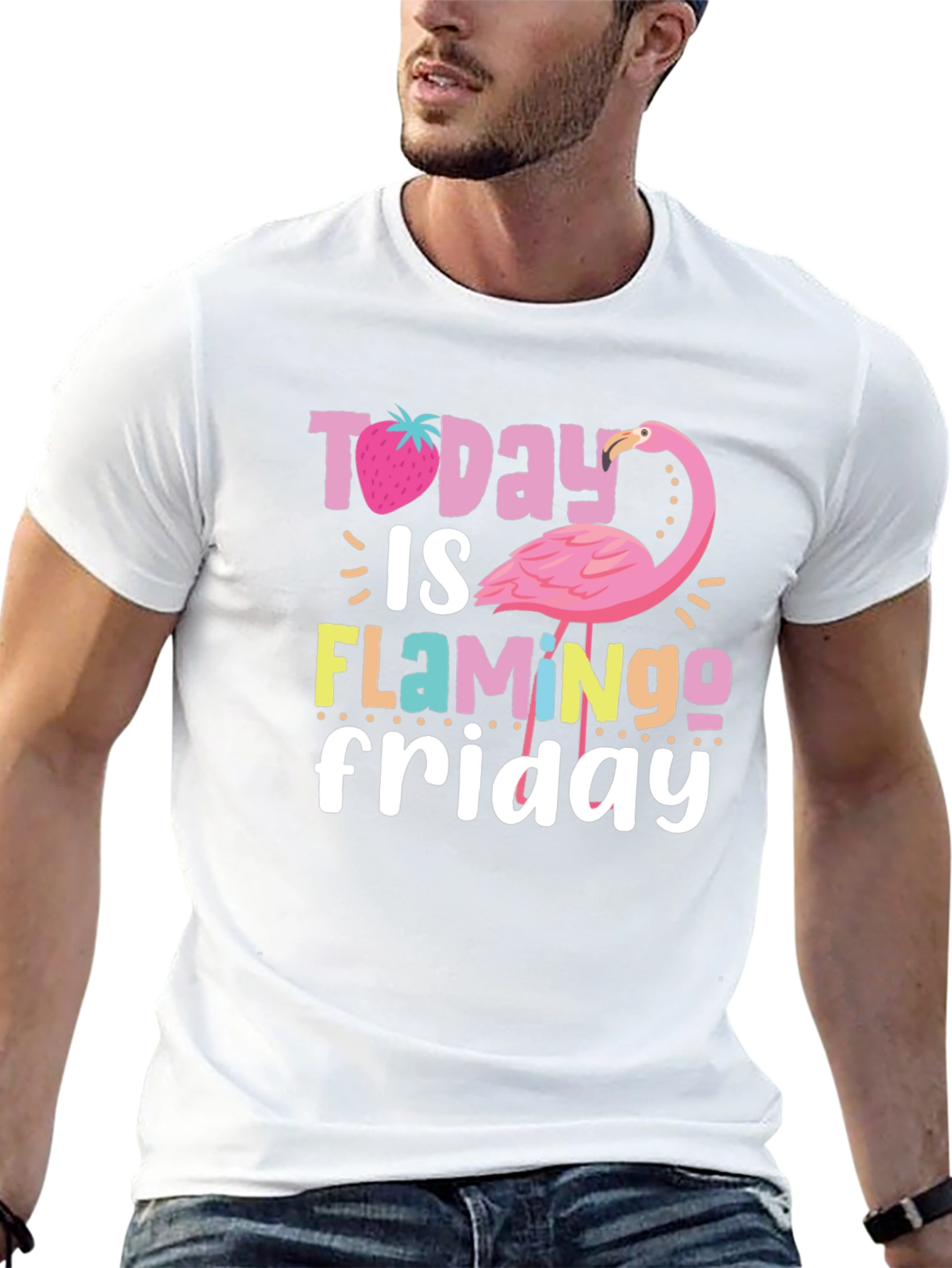 Flamingo Friday Graphic Tee