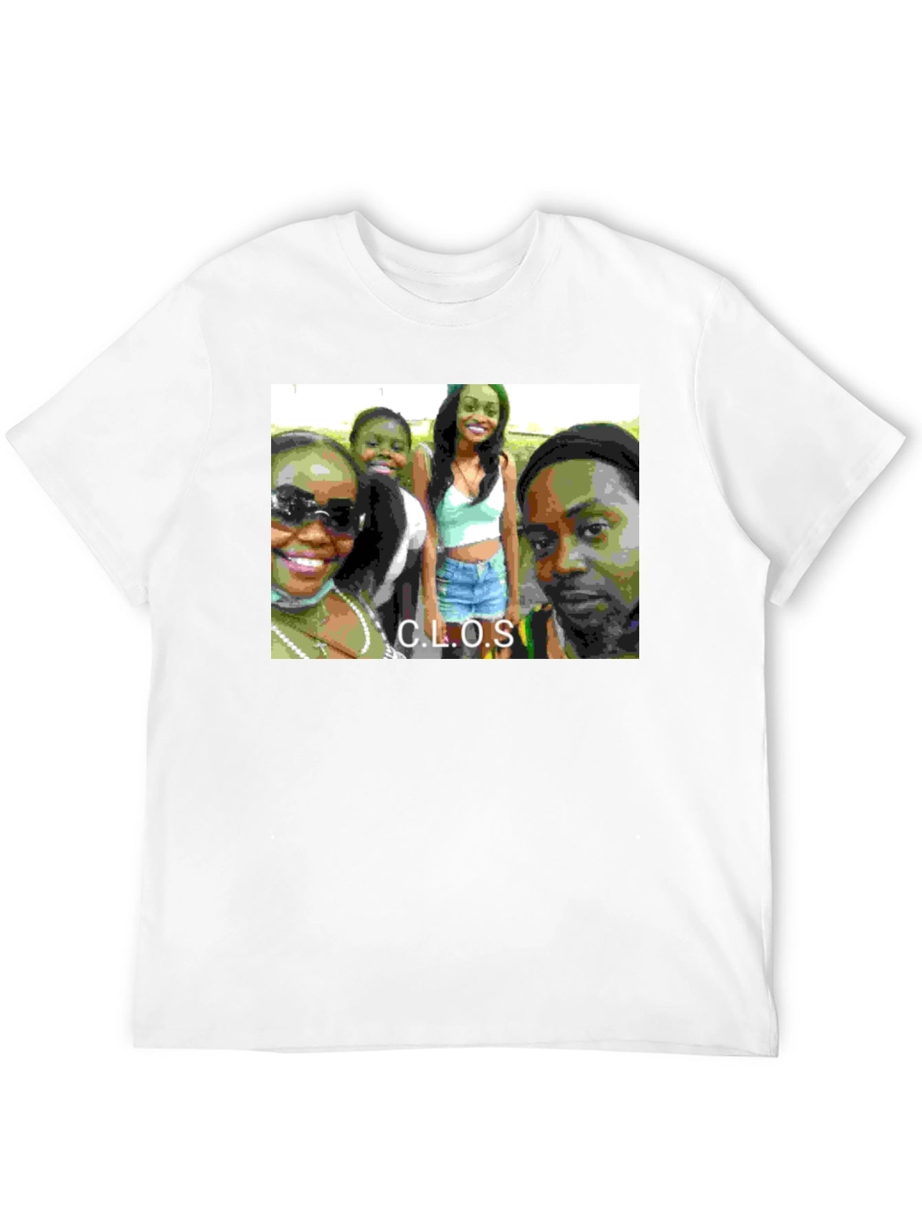 C.L.O.S. Group Photo Black T-Shirt