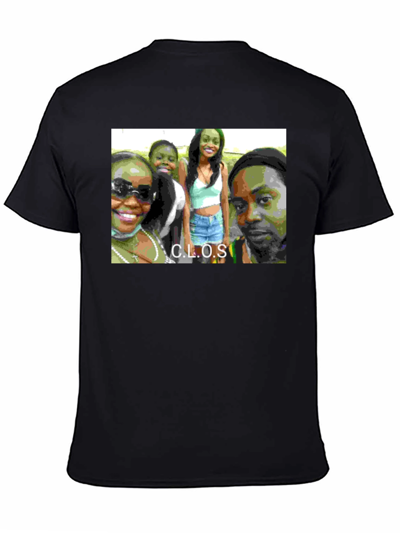 C.L.O.S. Group Photo Black T-Shirt