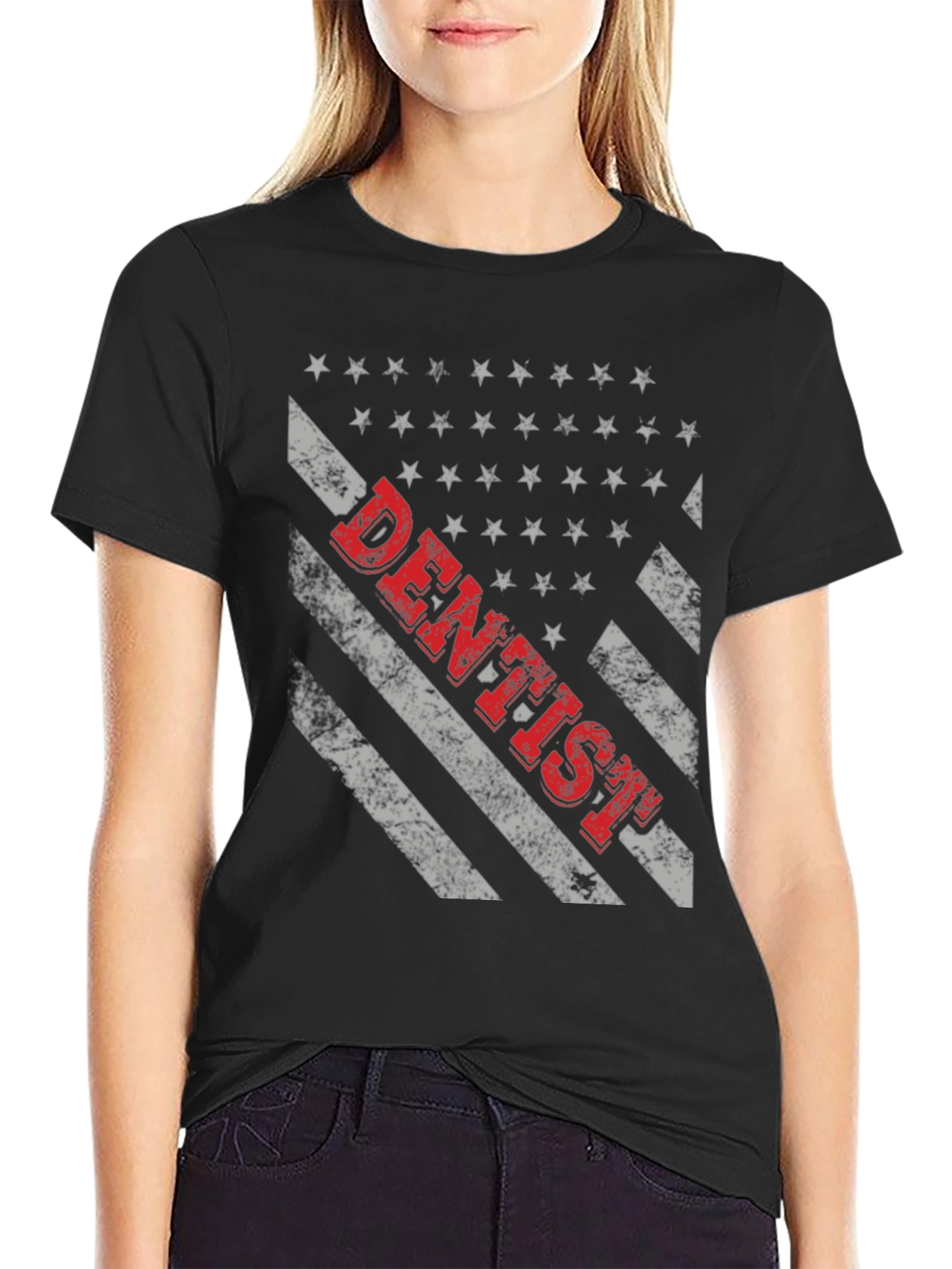 Dentist American Flag T-Shirt