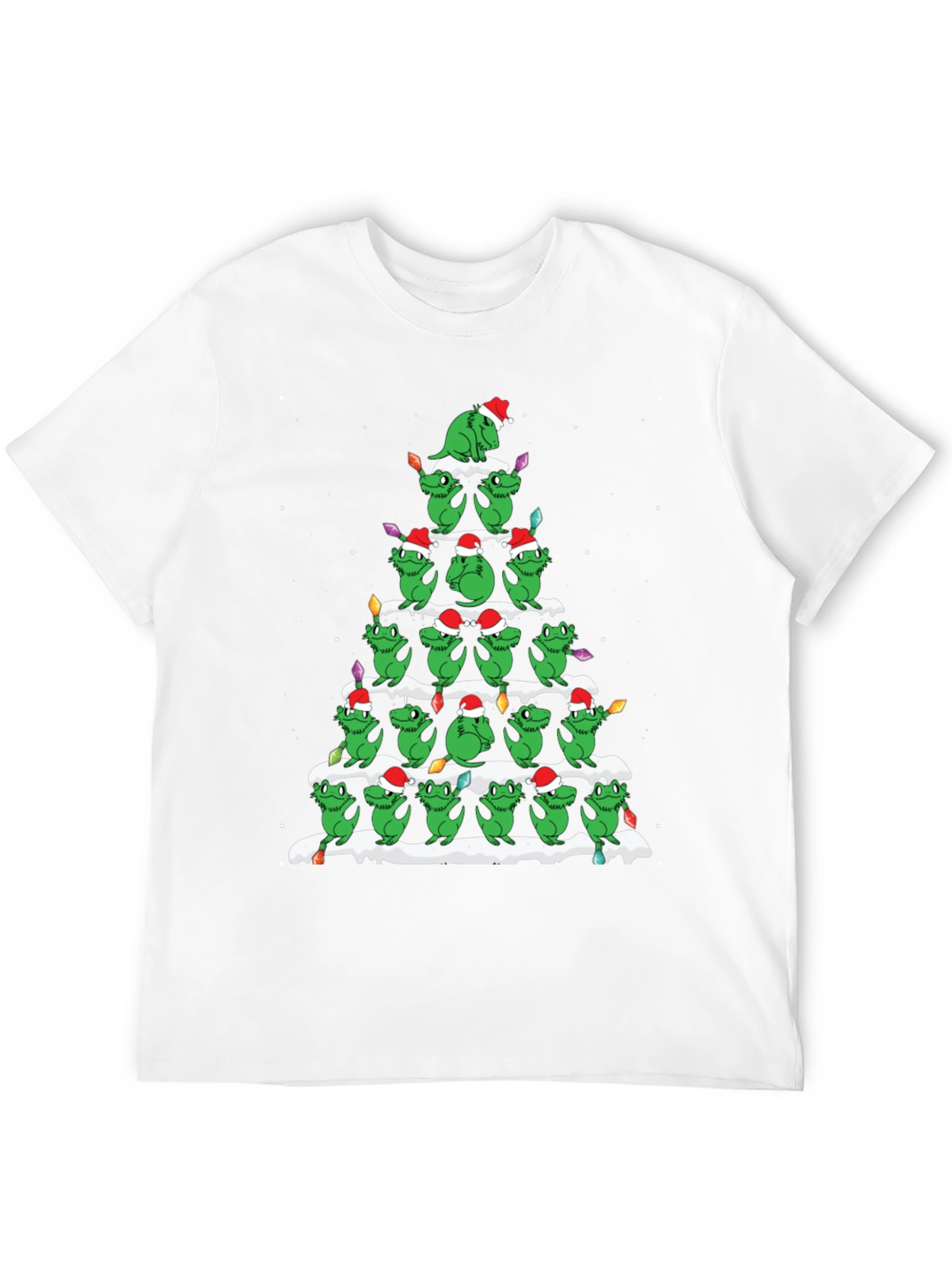 Festive Grinch Christmas Tree T-Shirt