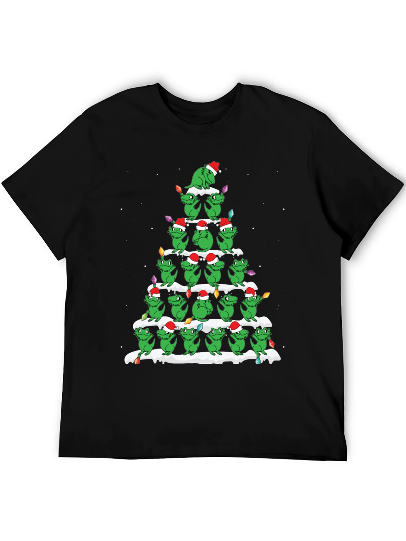 Festive Grinch Christmas Tree T-Shirt