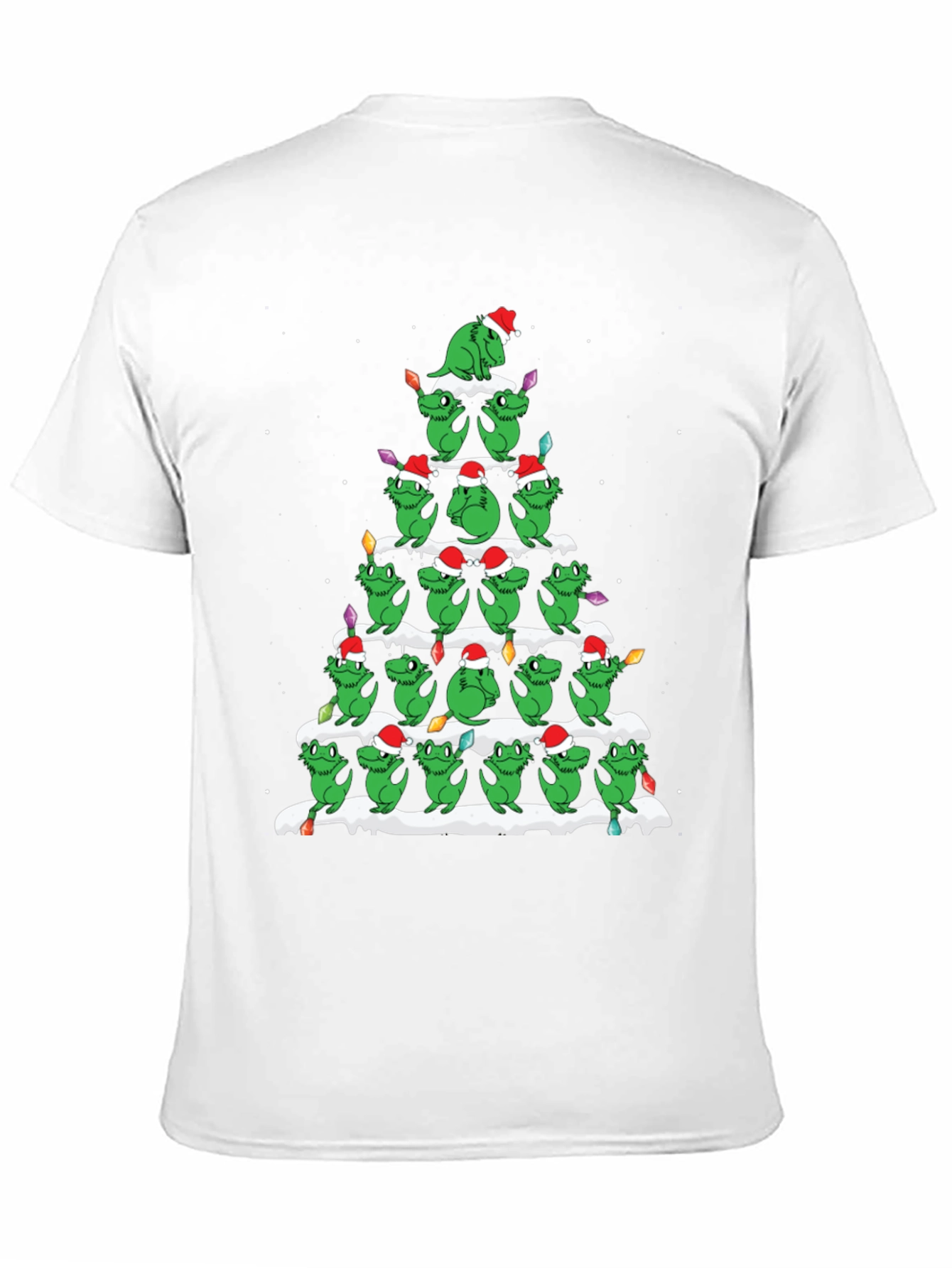 Festive Grinch Christmas Tree T-Shirt