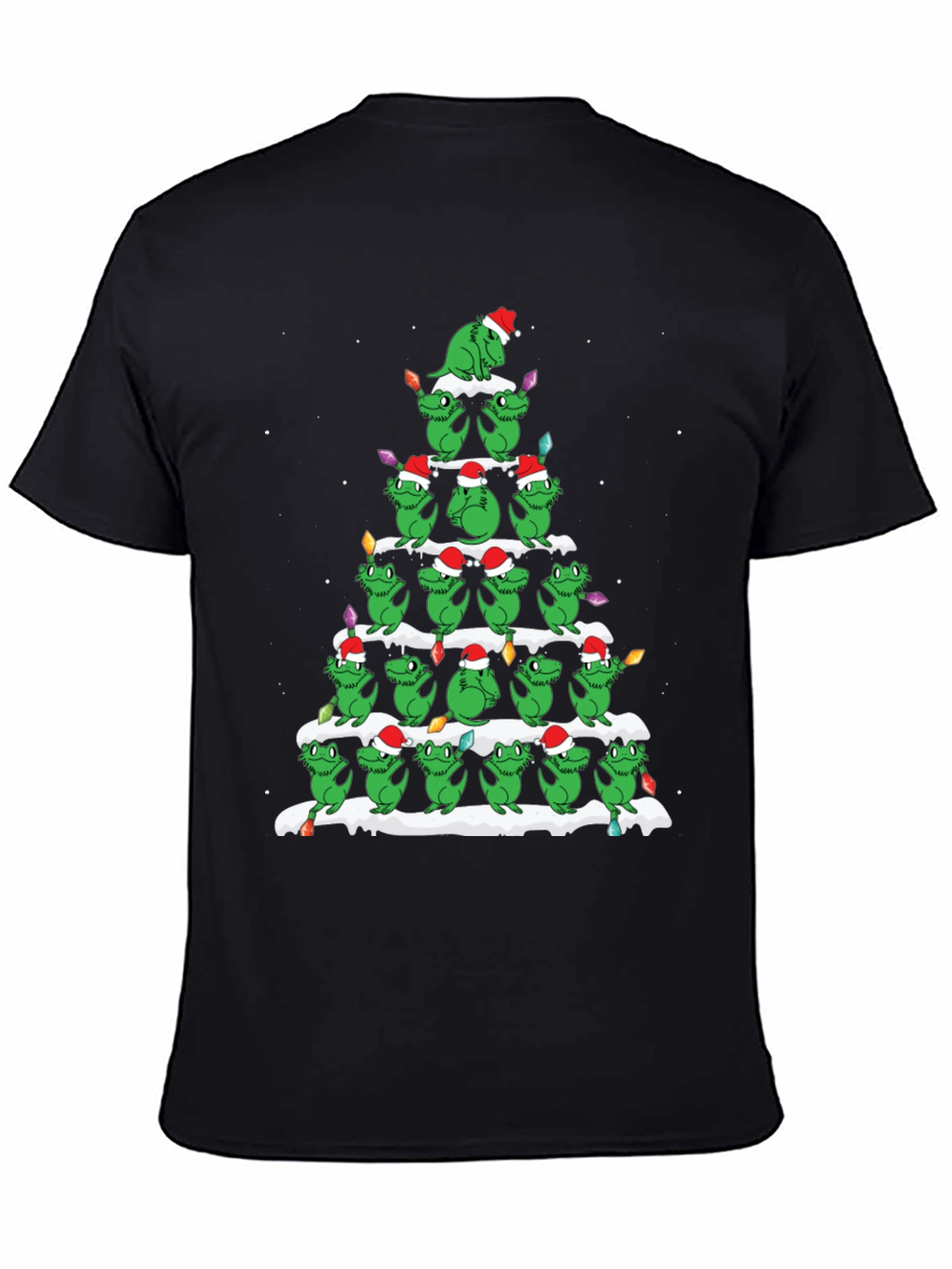 Festive Grinch Christmas Tree T-Shirt