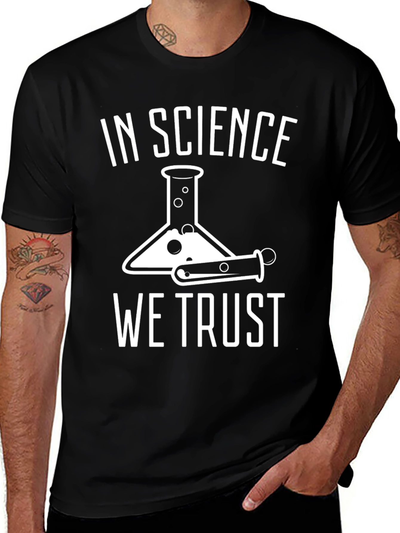 Science T-Shirt - In Science We Trust
