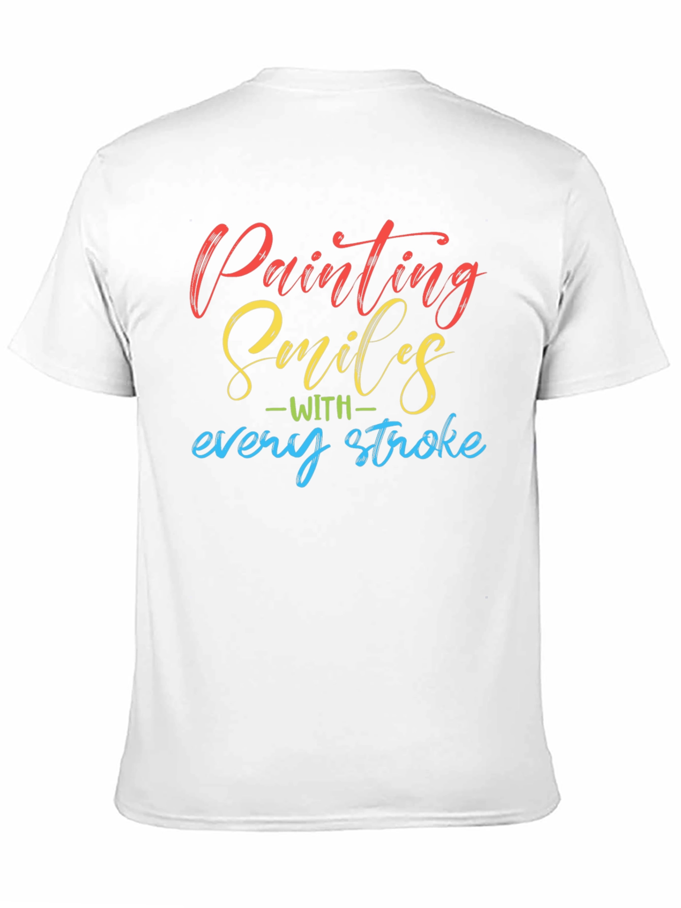 Painting Smiles T-Shirt - Artistic Design