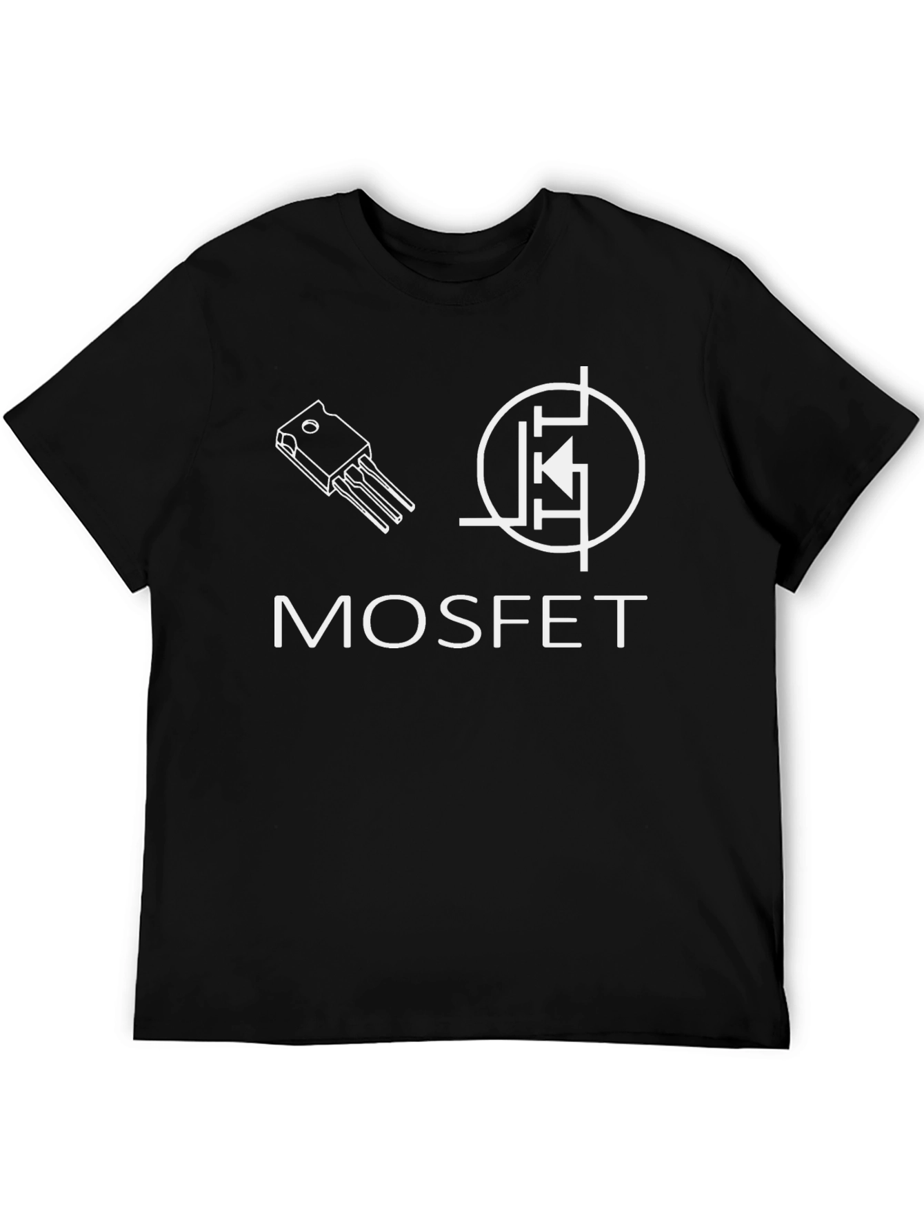 MOSFET Circuit Design T-Shirt - Black