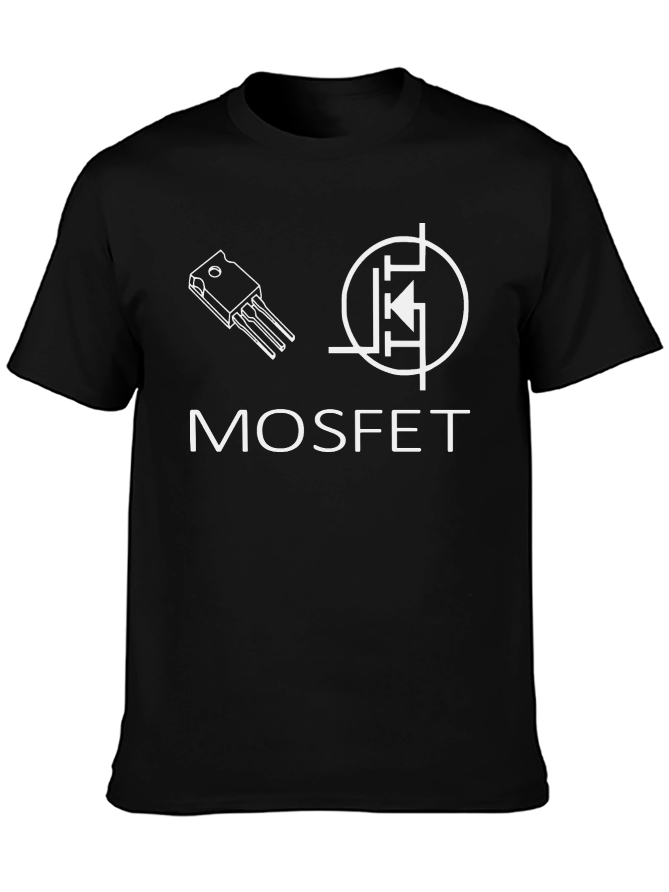 MOSFET Circuit Design T-Shirt - Black