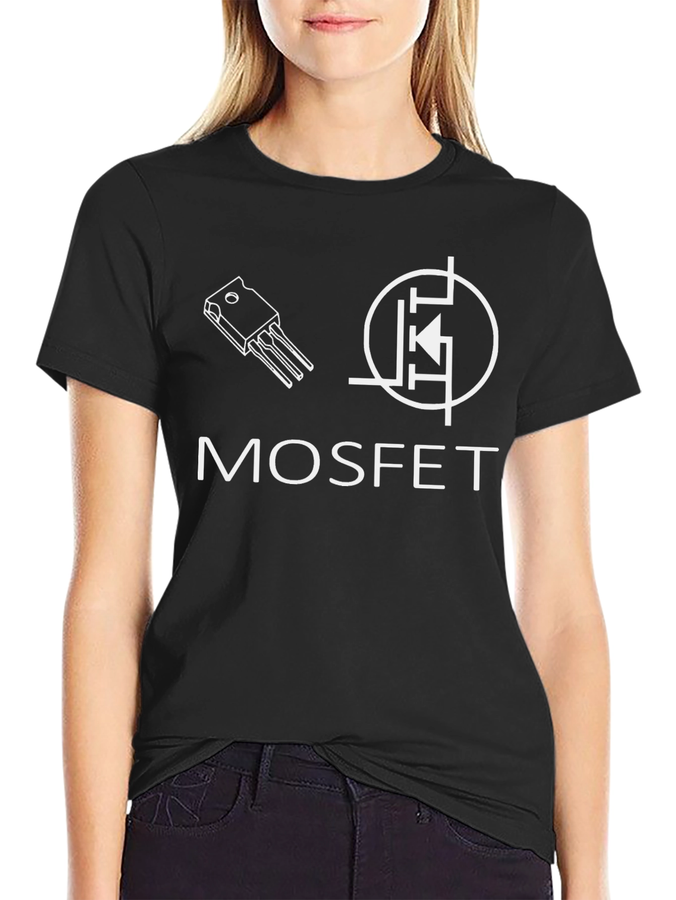 MOSFET Circuit Design T-Shirt - Black