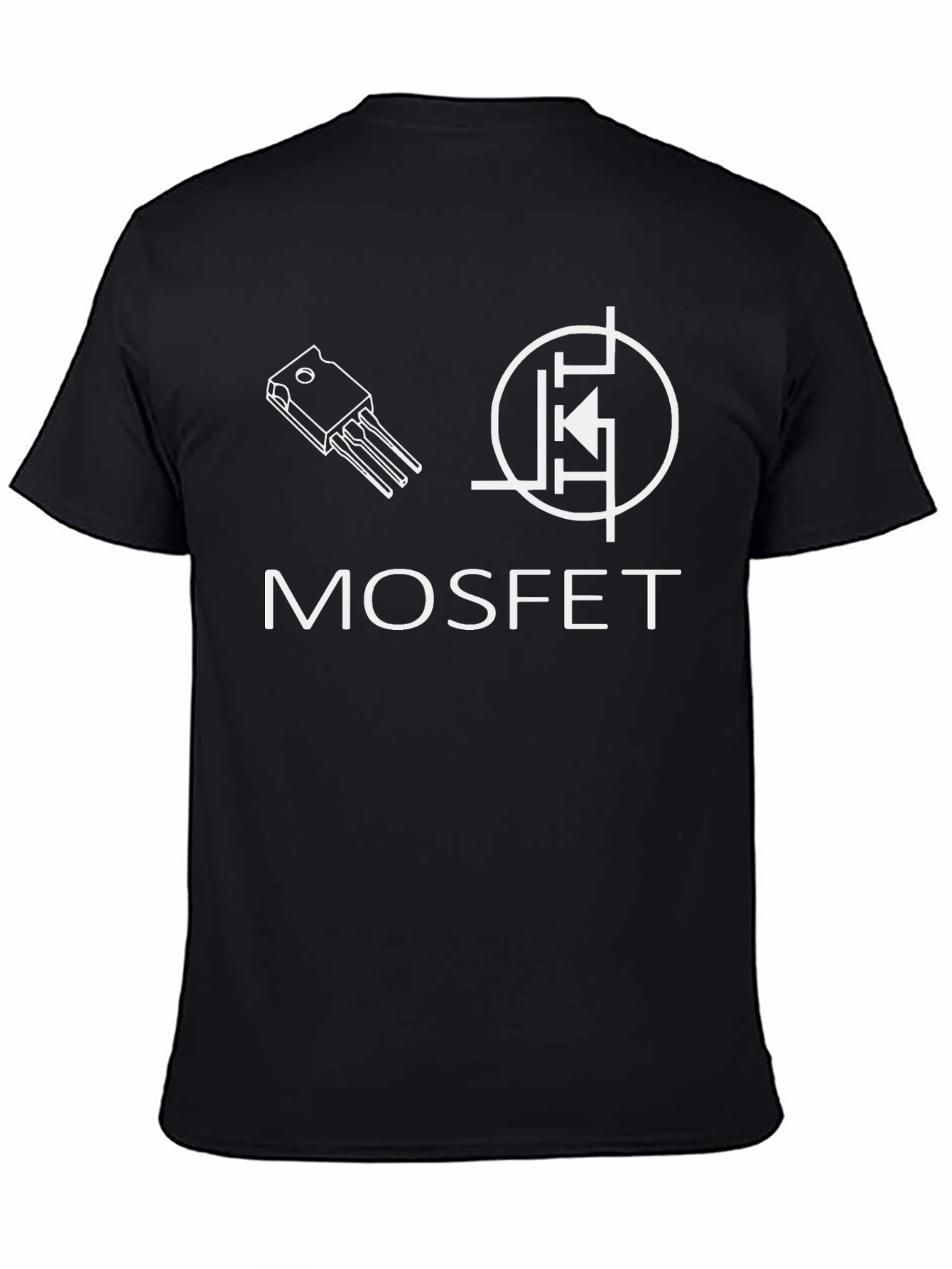 MOSFET Circuit Design T-Shirt - Black