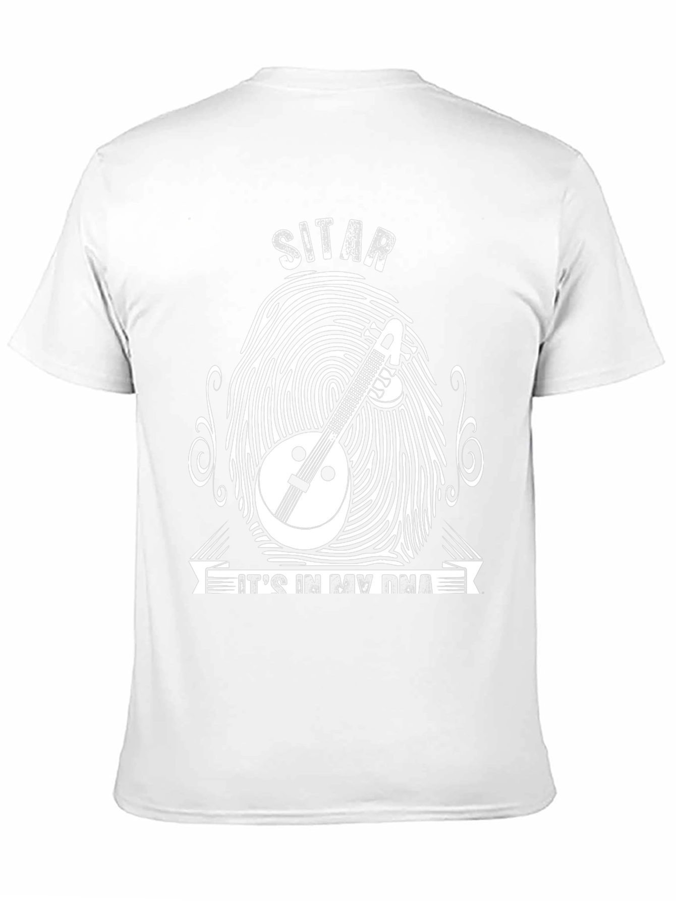 Sitar DNA T-Shirt - Musical Instrument Tee