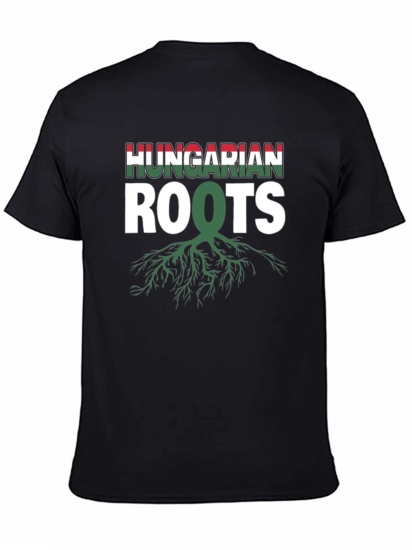 Hungarian Roots T-Shirt - Black Pride Tee