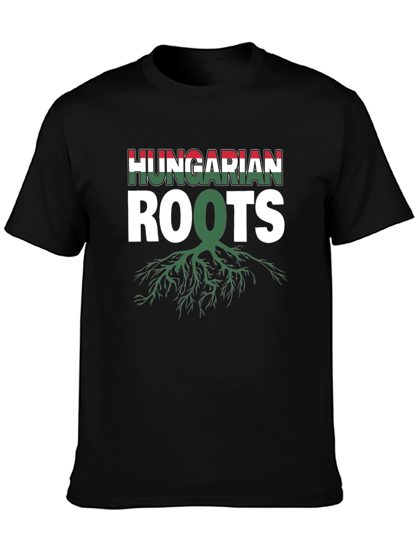 Hungarian Roots T-Shirt - Black Pride Tee