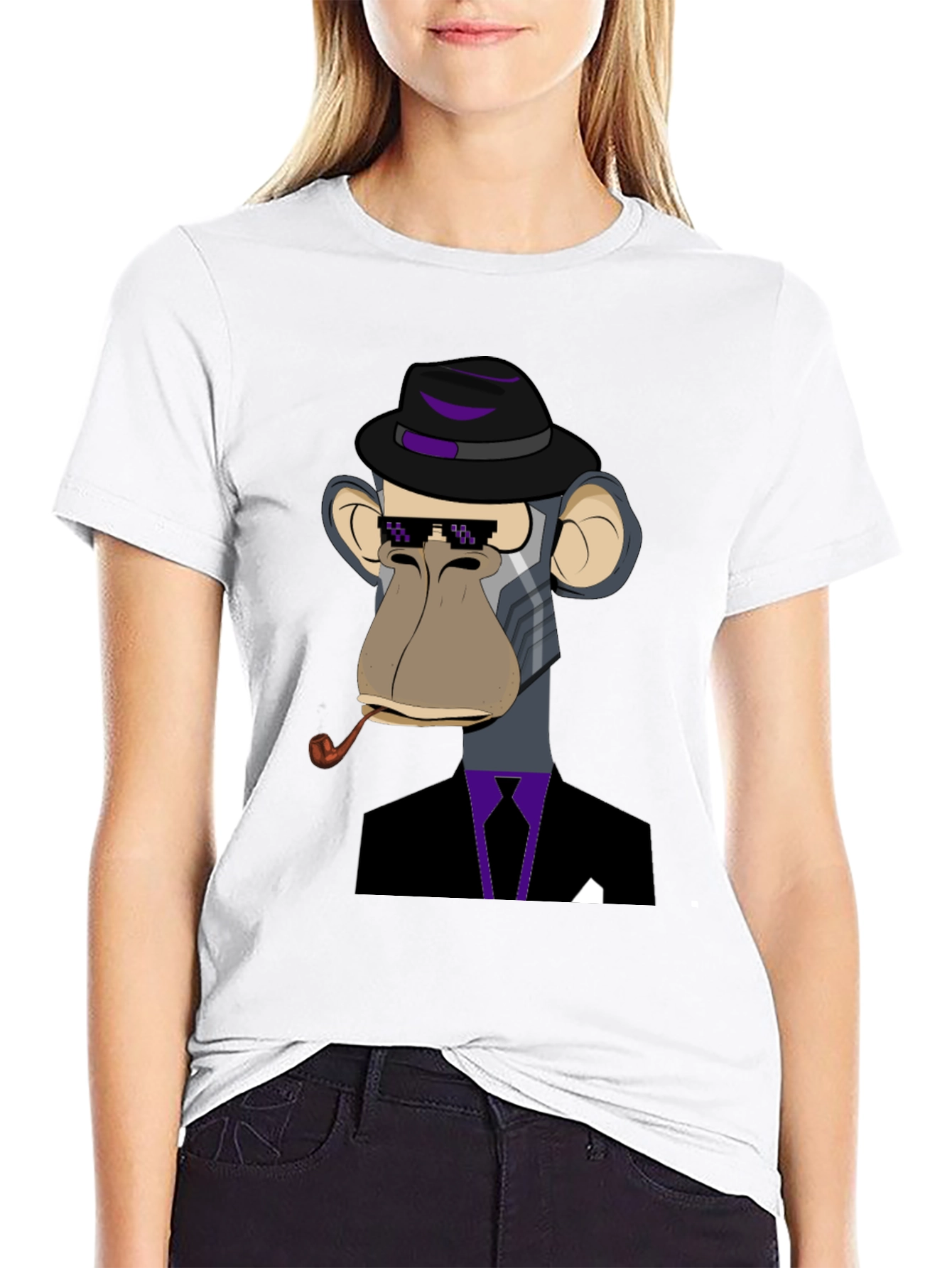Bored Ape NFT T-Shirt - Crypto Ape Swag