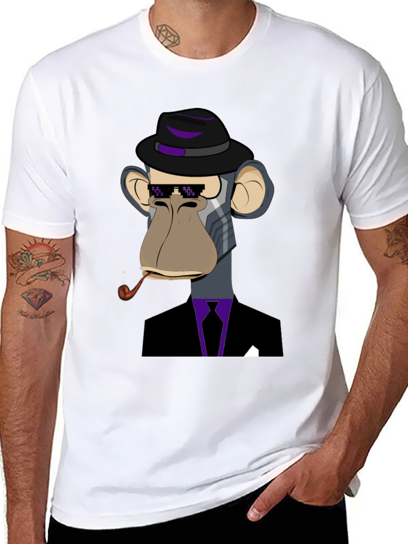Bored Ape NFT T-Shirt - Crypto Ape Swag
